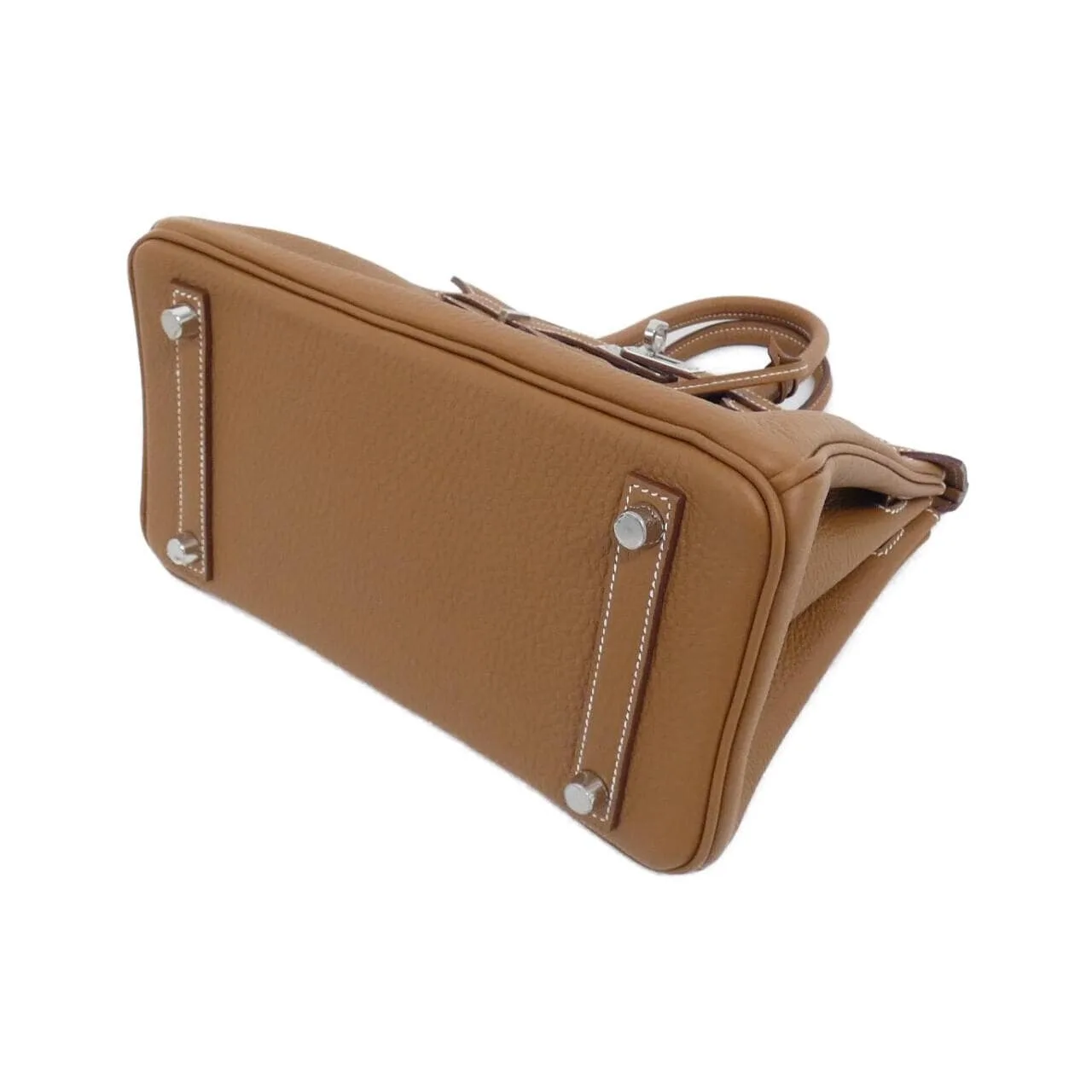 HERMES Birkin 041344CK Handbag Togo Gold Togo Leather Unused - Thumbnail 3