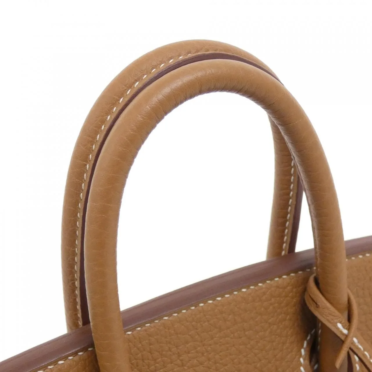 HERMES Birkin 041344CK Handbag Togo Gold Togo Leather Unused - Thumbnail 5