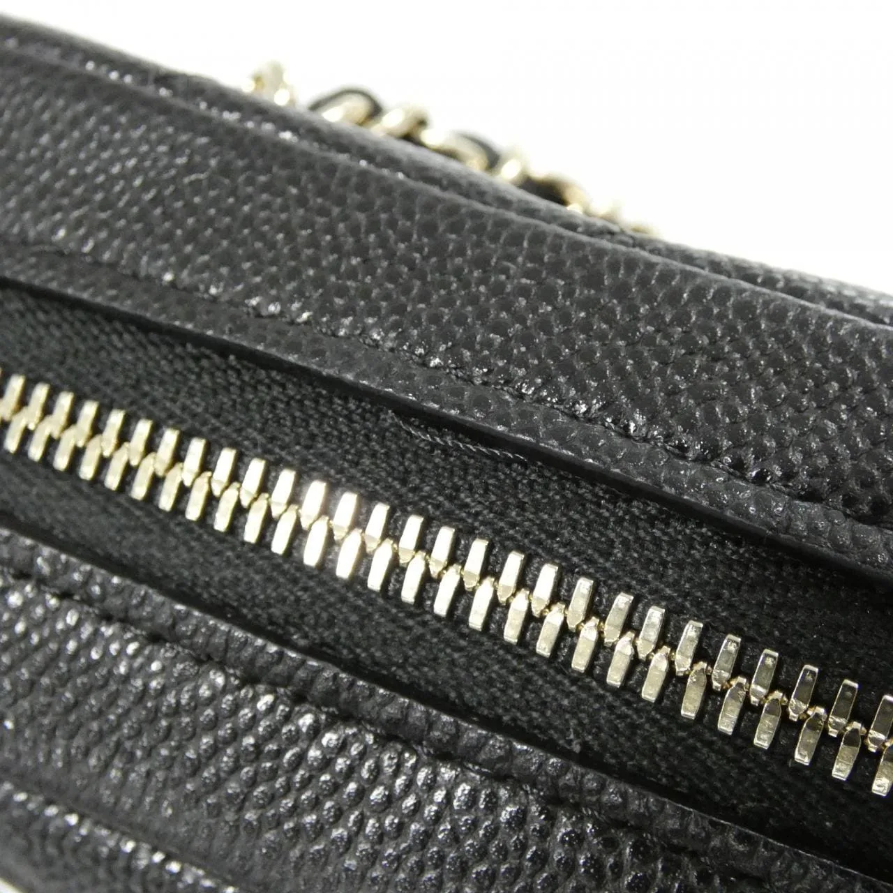 CHANEL AP5092 Wallet Grained Calfskin Black Grained Calfskin Rank A - Thumbnail 5