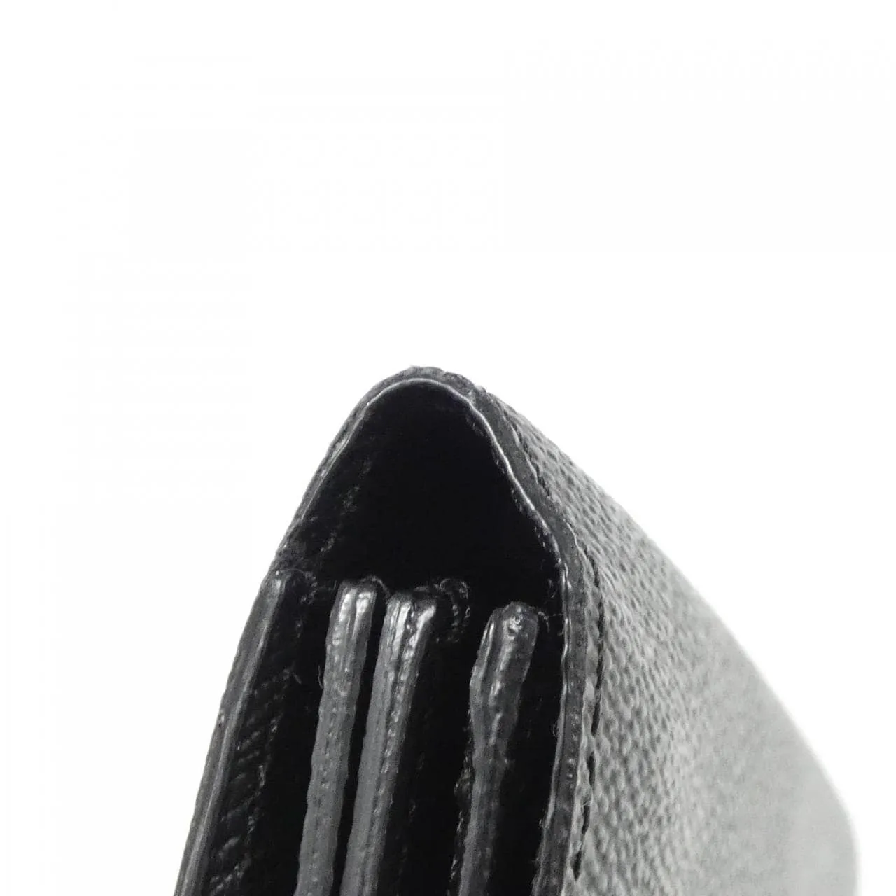 LOUIS VUITTON N60023 Wallet Damier Black Damier Rank A - Thumbnail 3