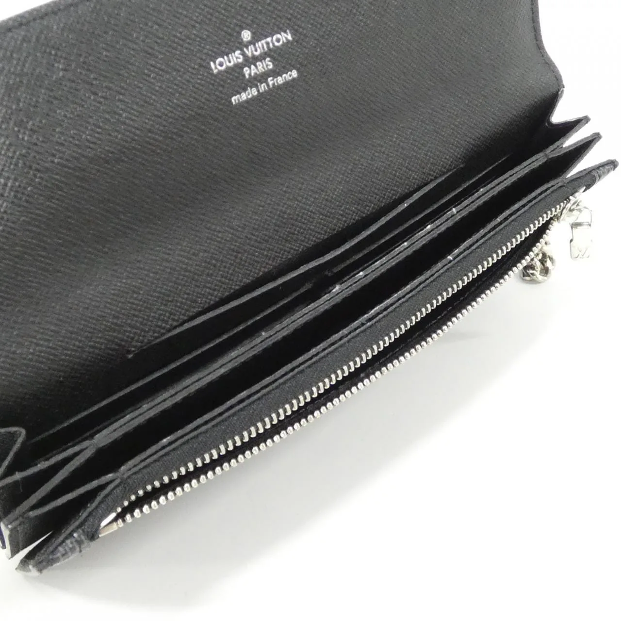 LOUIS VUITTON N60023 Wallet Damier Black Damier Rank A - Thumbnail 6