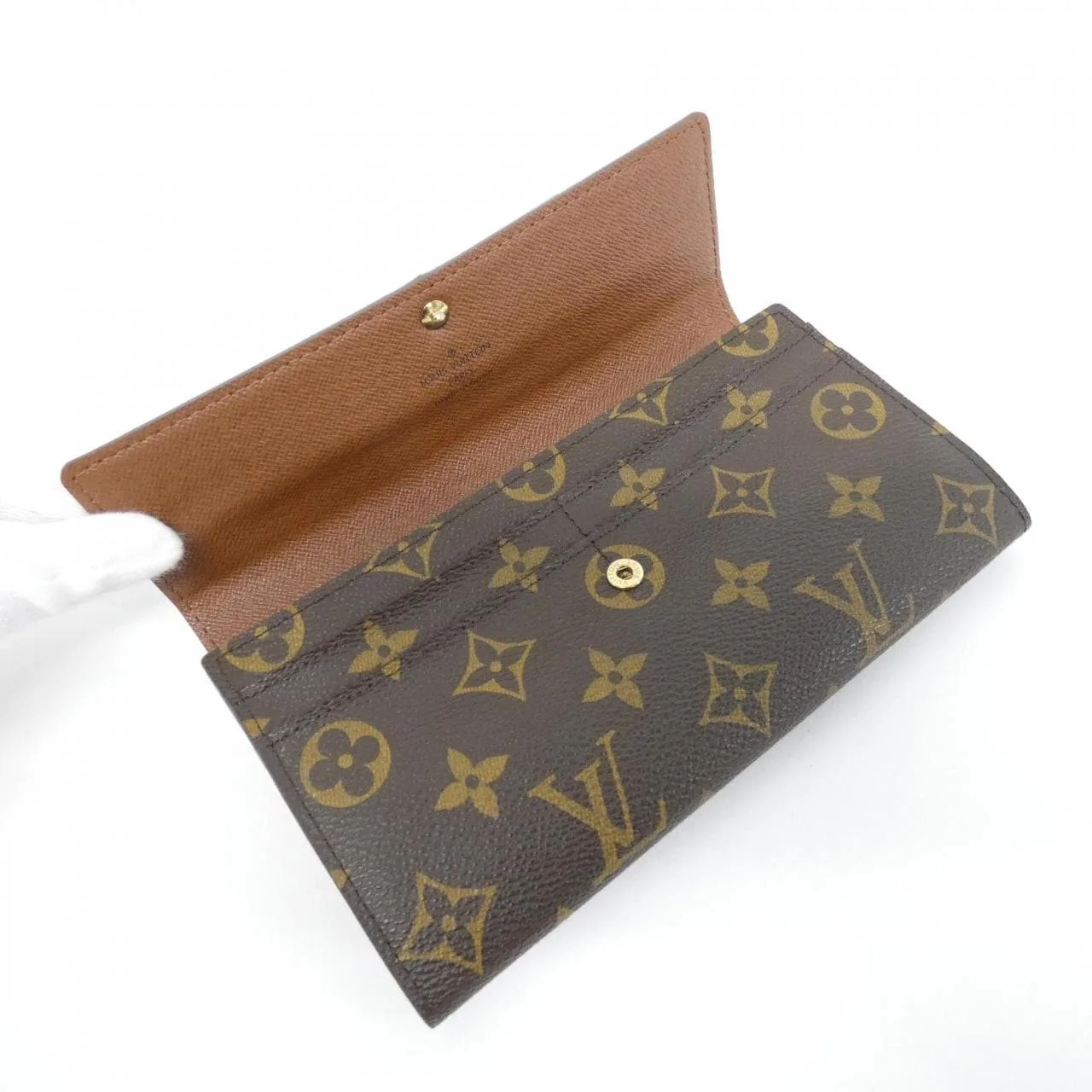 LOUIS VUITTON M61734 Wallet Monogram Black Monogram Rank A - Thumbnail 7