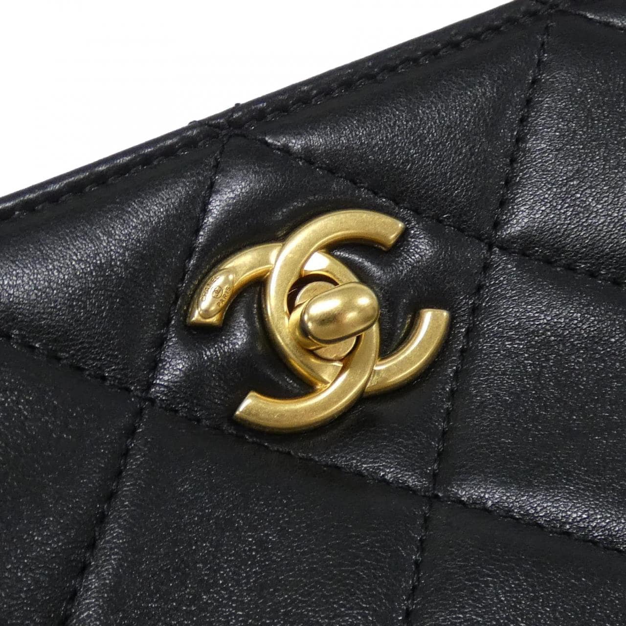 CHANEL AS5413 Handbag Lambskin Black Lambskin - Thumbnail 4