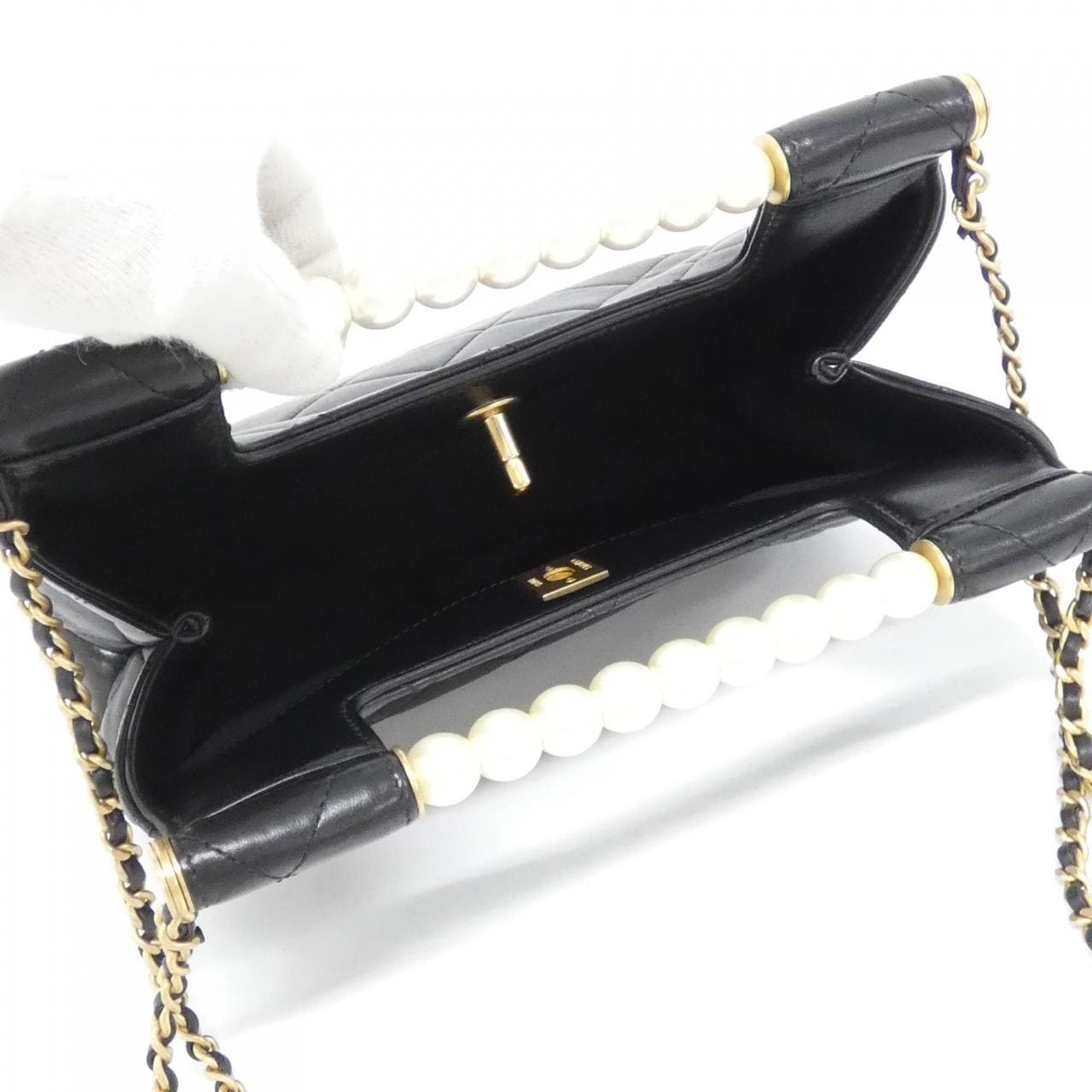 CHANEL AS5413 Handbag Lambskin Black Lambskin - Thumbnail 6