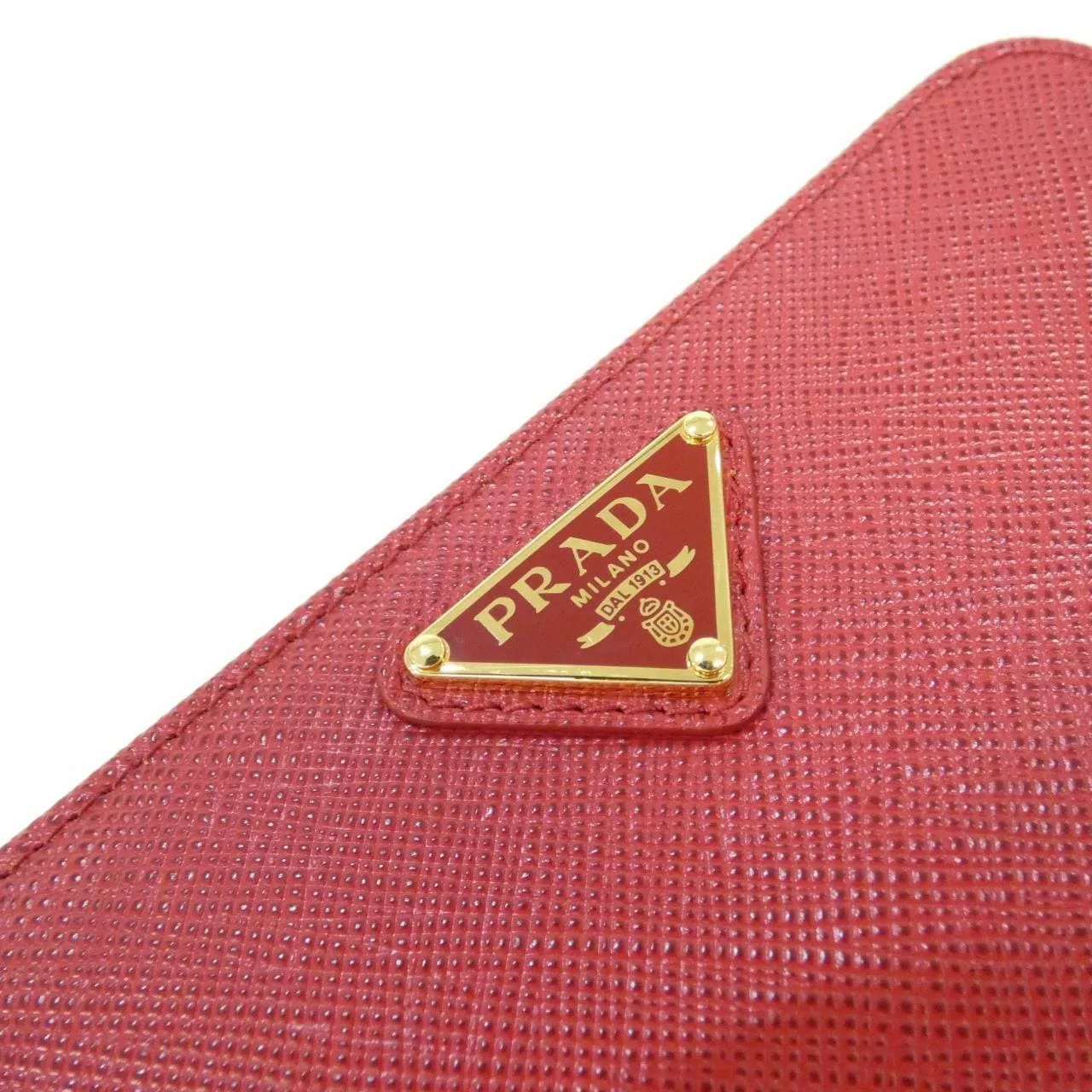 PRADA 1ML225 Wallet 黑色 中古品A - 縮圖 3