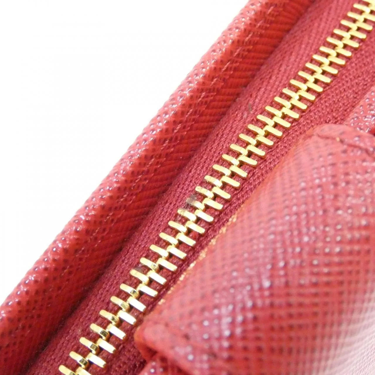 PRADA 1ML225 Wallet 黑色 中古品A - 縮圖 4