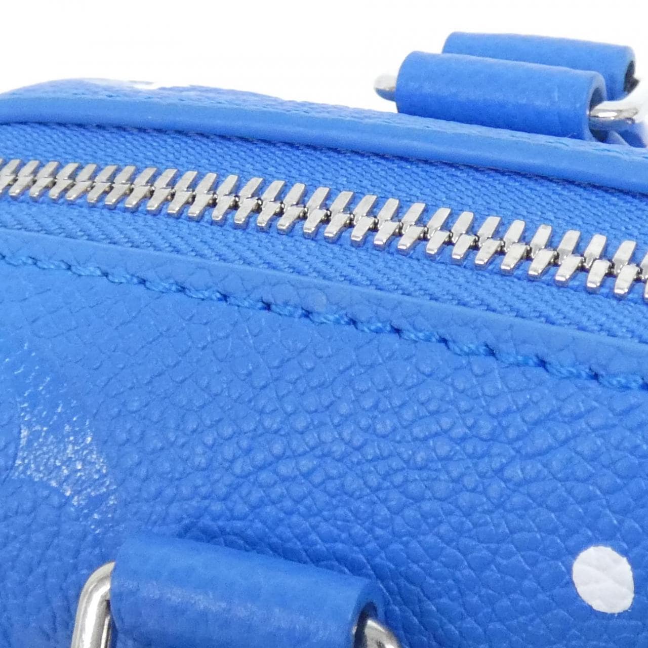LOUIS VUITTON Speedy M46425 Shoulder Monogram 藍色 Monogram 中古品A - 縮圖 4