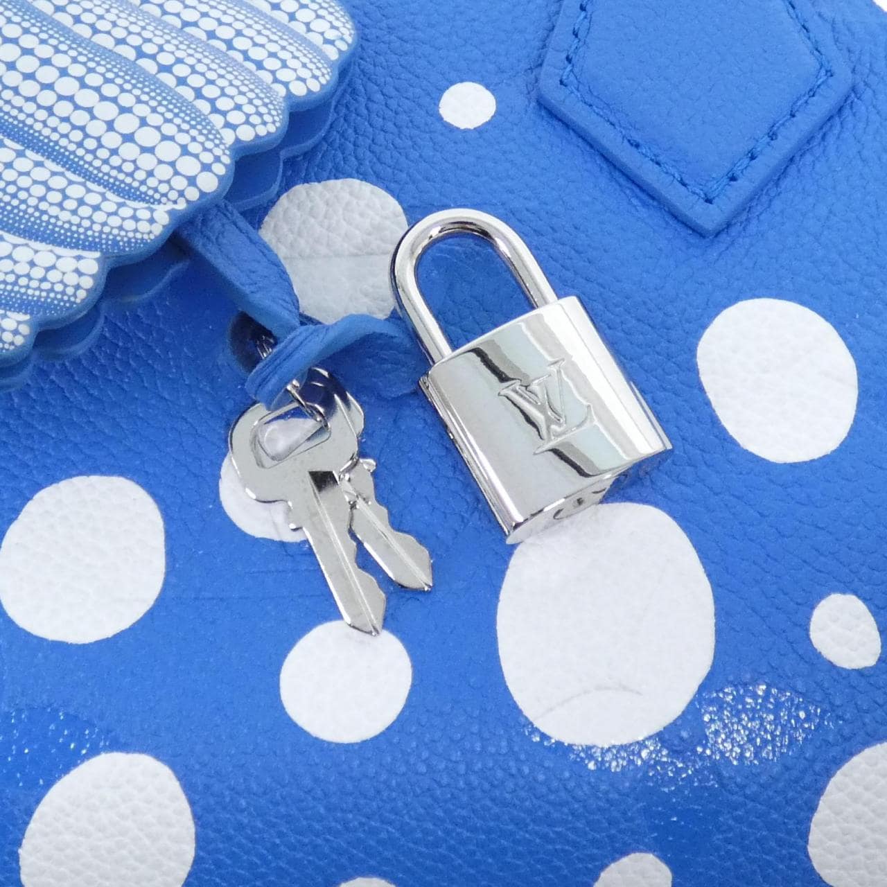 LOUIS VUITTON Speedy M46425 Shoulder Monogram 藍色 Monogram 中古品A - 縮圖 6