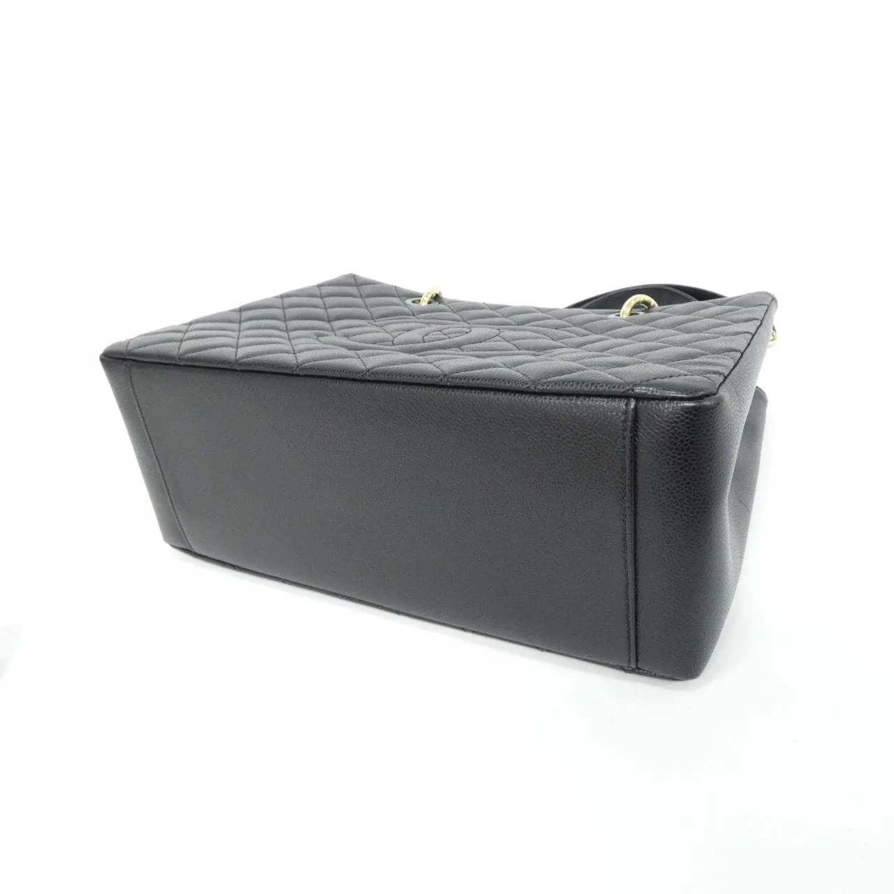 CHANEL 50995 Shoulder Grained Calfskin 黑色 荔枝紋牛皮 中古品A - 縮圖 3