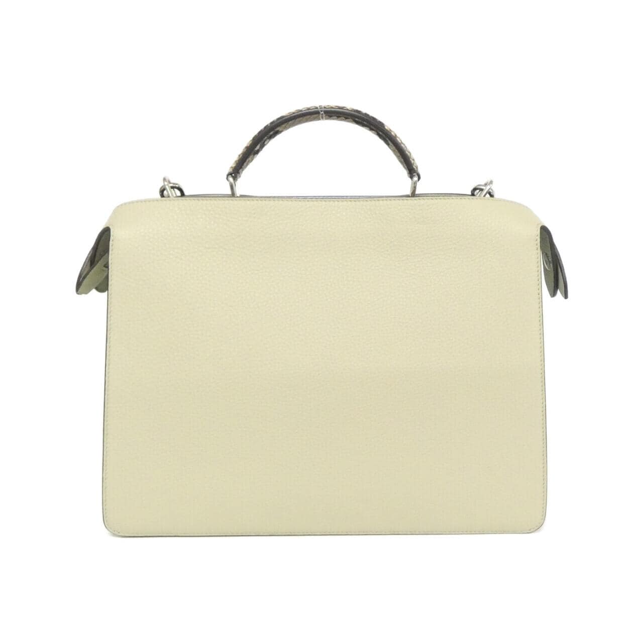 FENDI Peekaboo 7VA529 AZ4Q Bag Python Black Python - Thumbnail 2