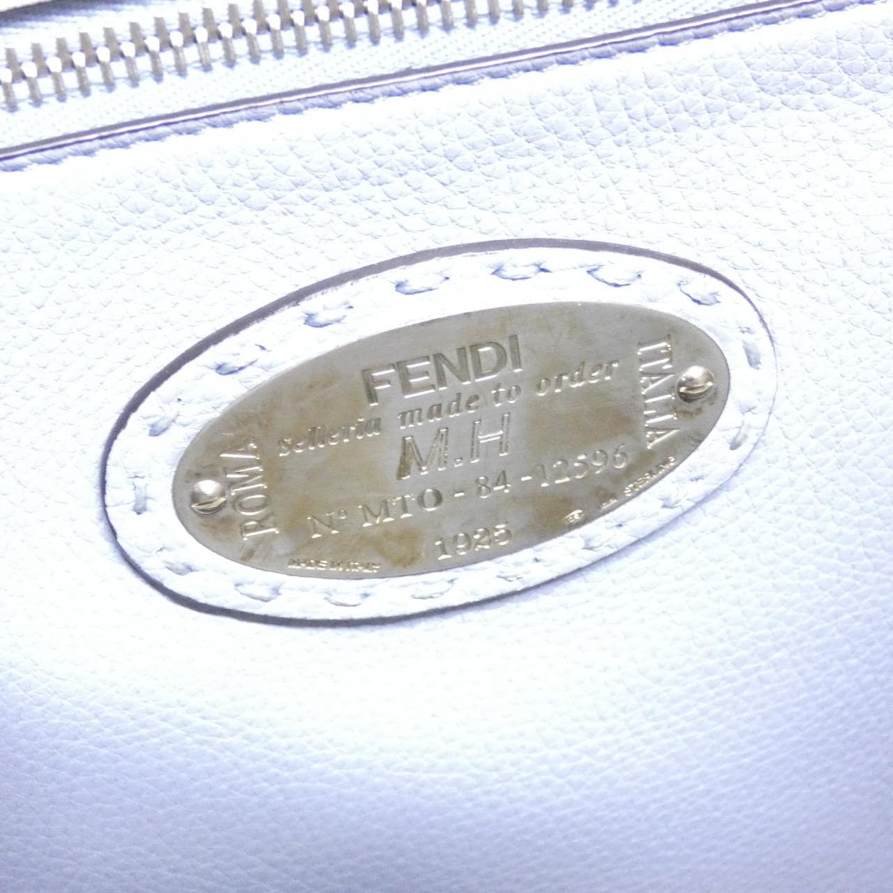 FENDI Peekaboo 7VA529 AZ4Q Bag Python Black Python - Thumbnail 8