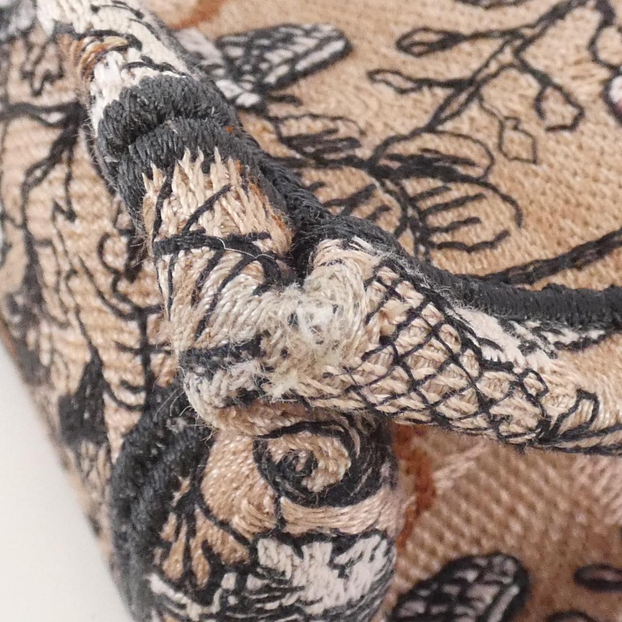 DIOR Book Tote S5555CRZI Tote Canvas Black Canvas - Thumbnail 4