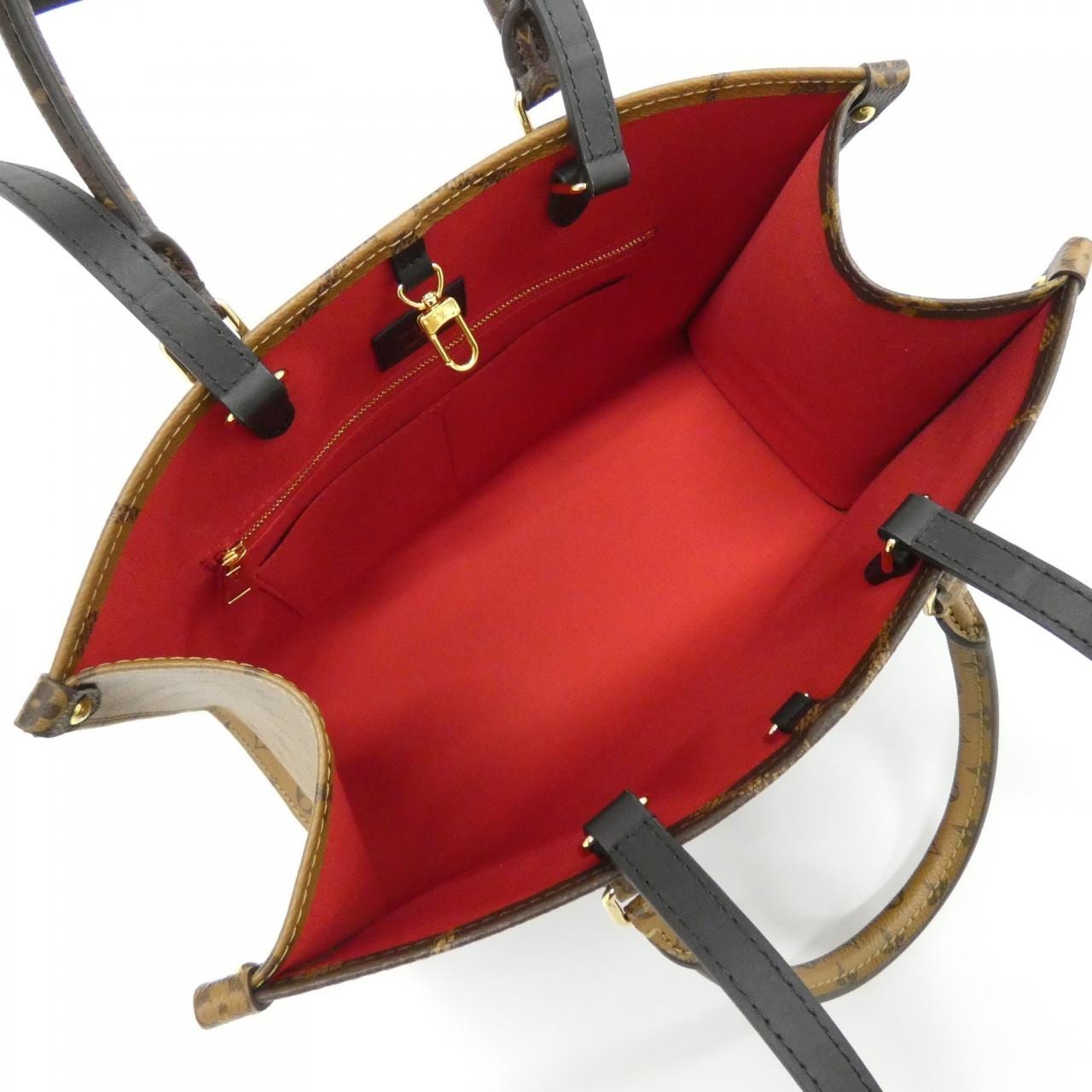 LOUIS VUITTON OnTheGo M45321 Bag Monogram Black Monogram Rank A - Thumbnail 5