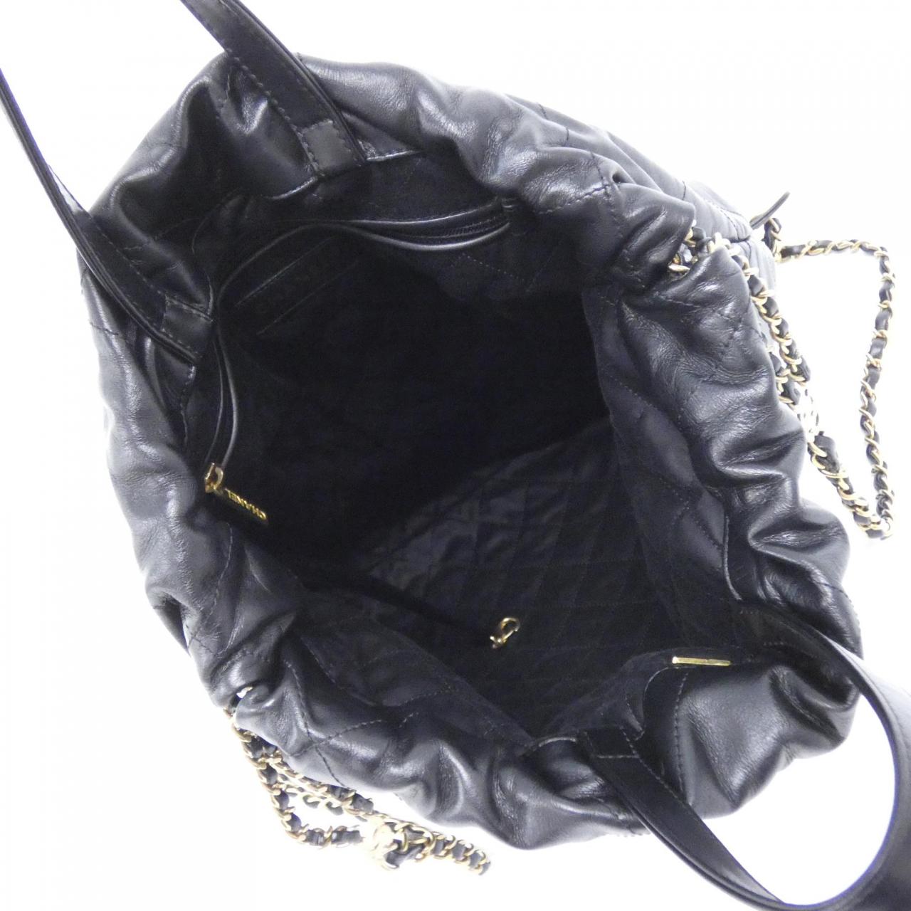 CHANEL Chanel 22 AS3313 Backpack Black Rank A - Thumbnail 8