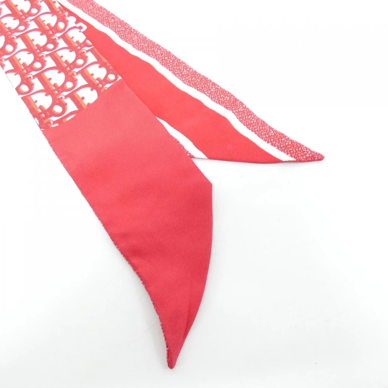 DIOR 15DOB106I600 Scarf 紅色 中古品A - 縮圖 2