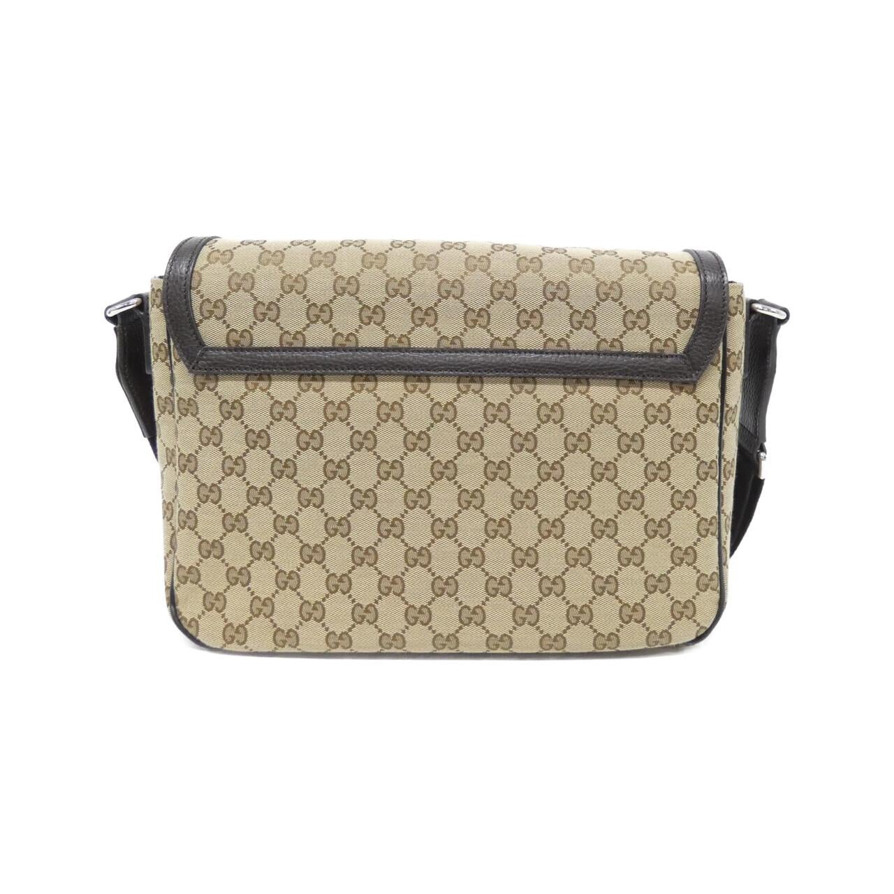 GUCCI GG Supreme 449171 KY9KN Shoulder Bag Canvas Black Canvas - Thumbnail 2