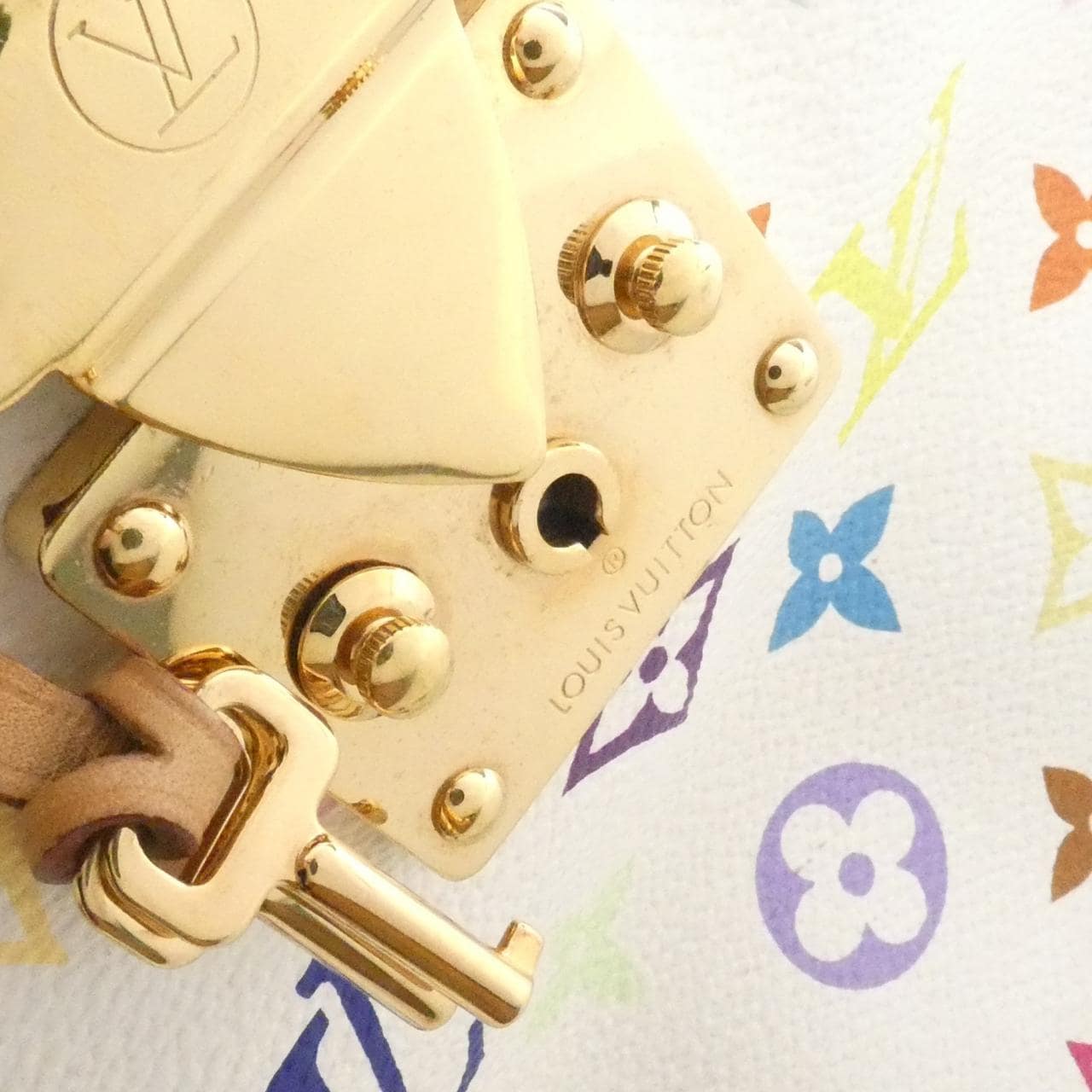 LOUIS VUITTON Speedy M92643 Boston Bag Canvas Multicolor Canvas - Thumbnail 4