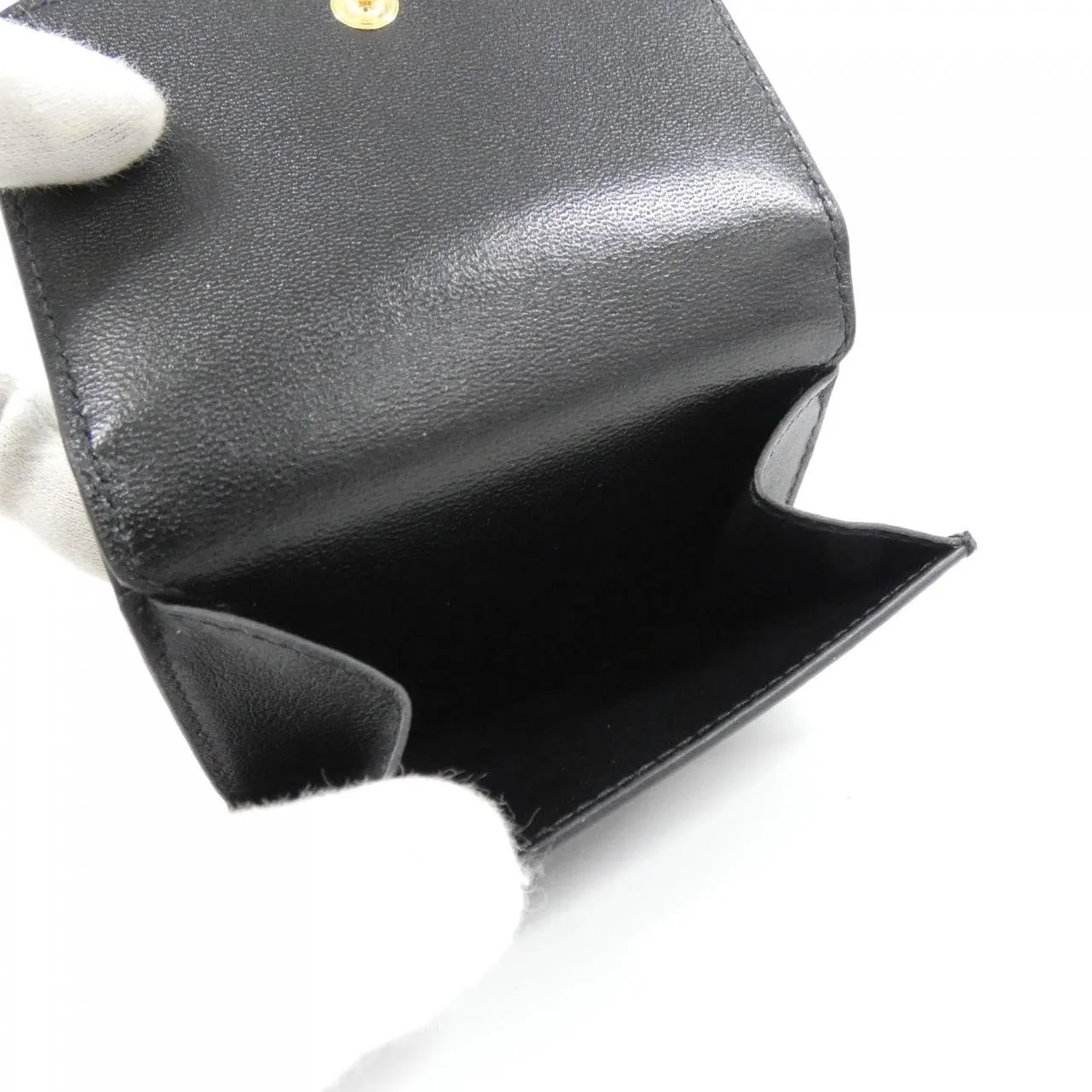 BALENCIAGA 810904 2ABGH Wallet Black Rank A - Thumbnail 8