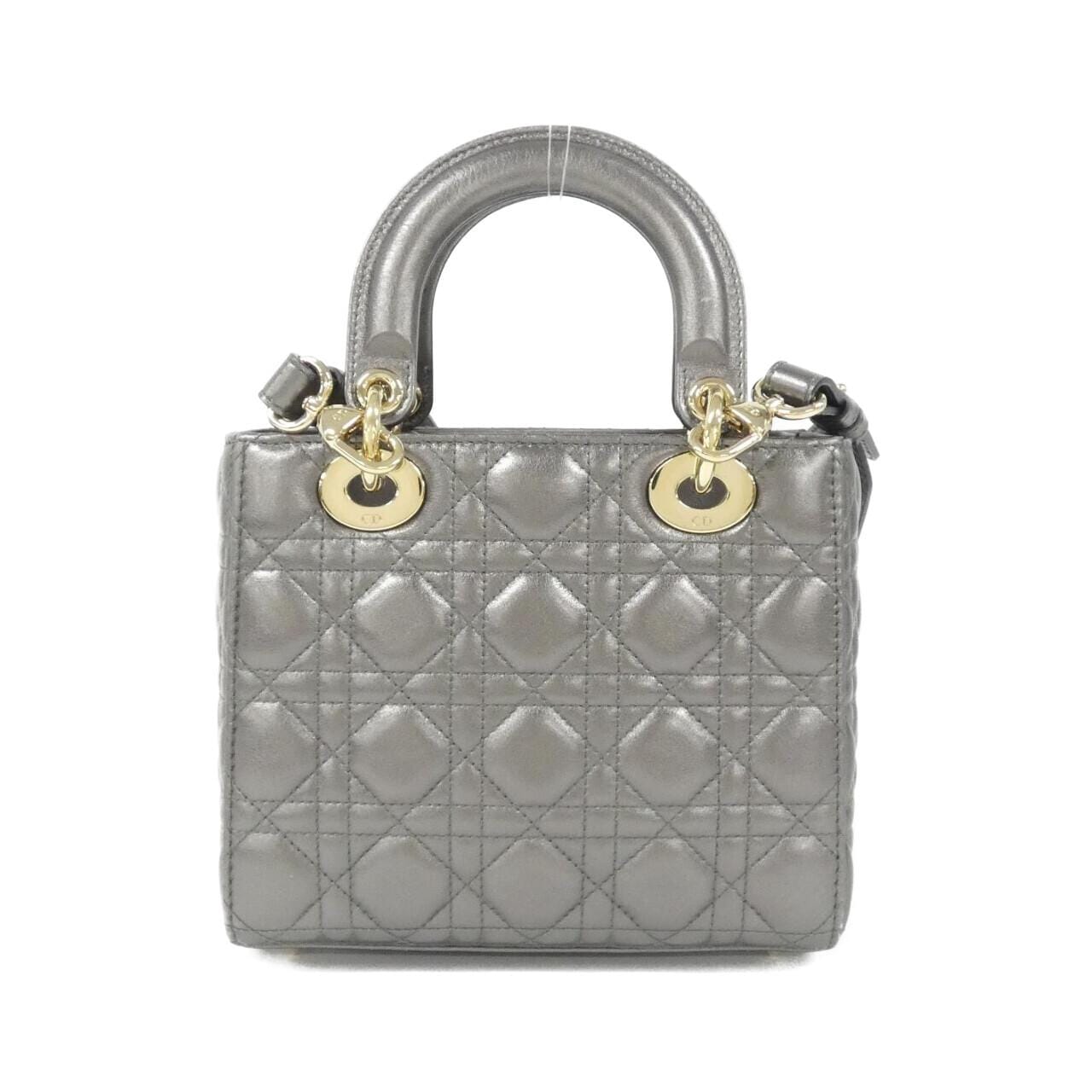 DIOR Lady Dior M0538OWEC Bag 黑色 中古品A - 縮圖 2