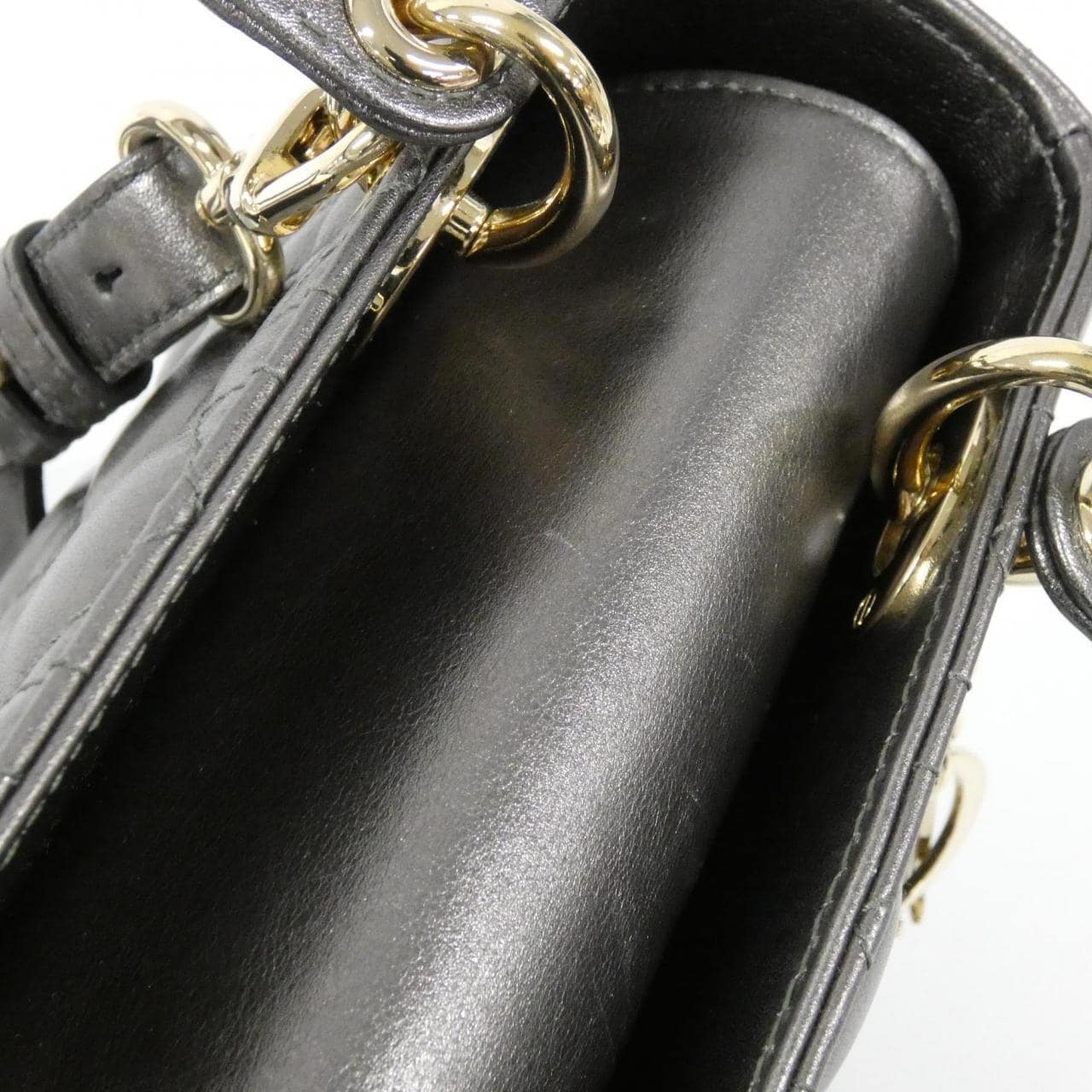 DIOR Lady Dior M0538OWEC Bag 黑色 中古品A - 縮圖 5