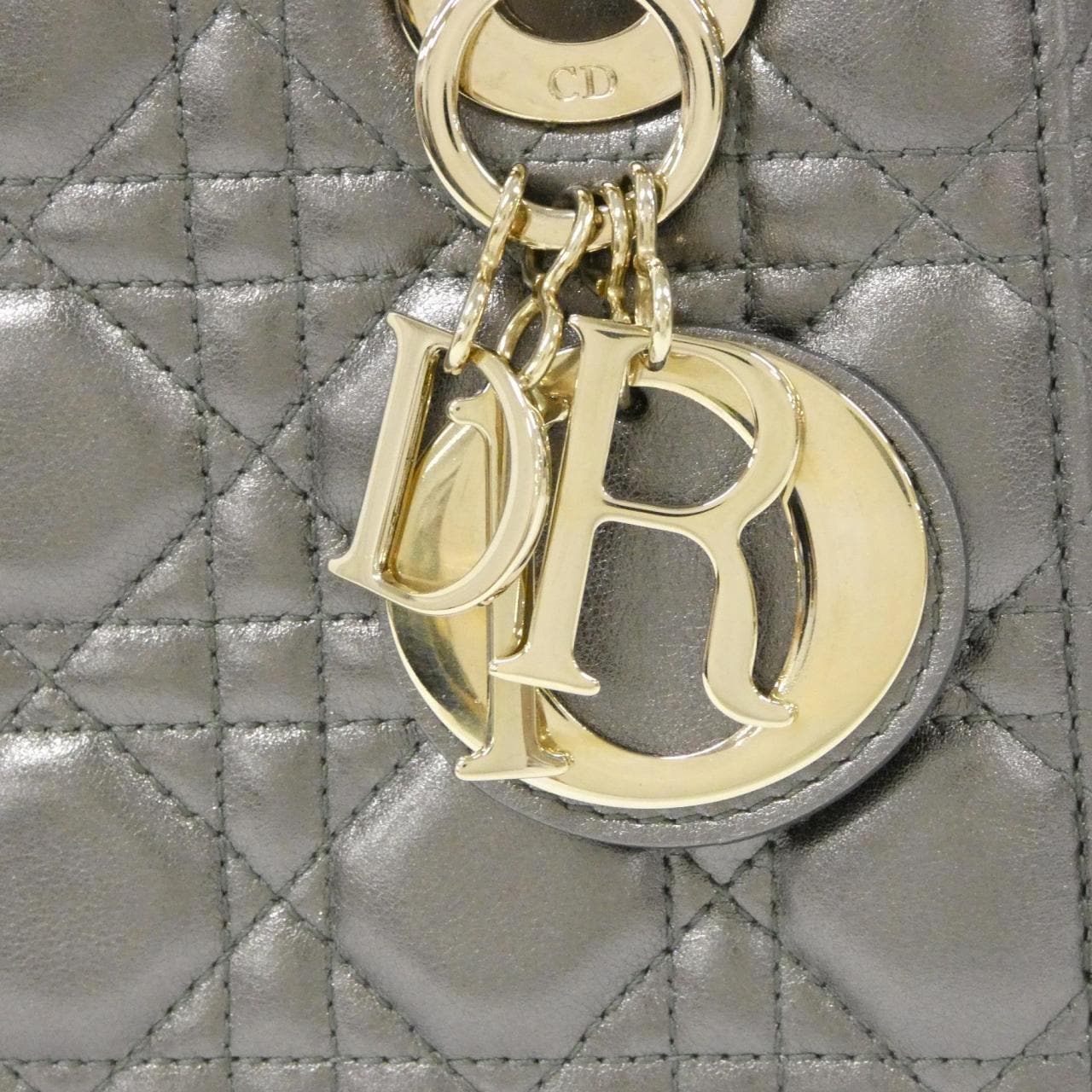 DIOR Lady Dior M0538OWEC Bag 黑色 中古品A - 縮圖 6