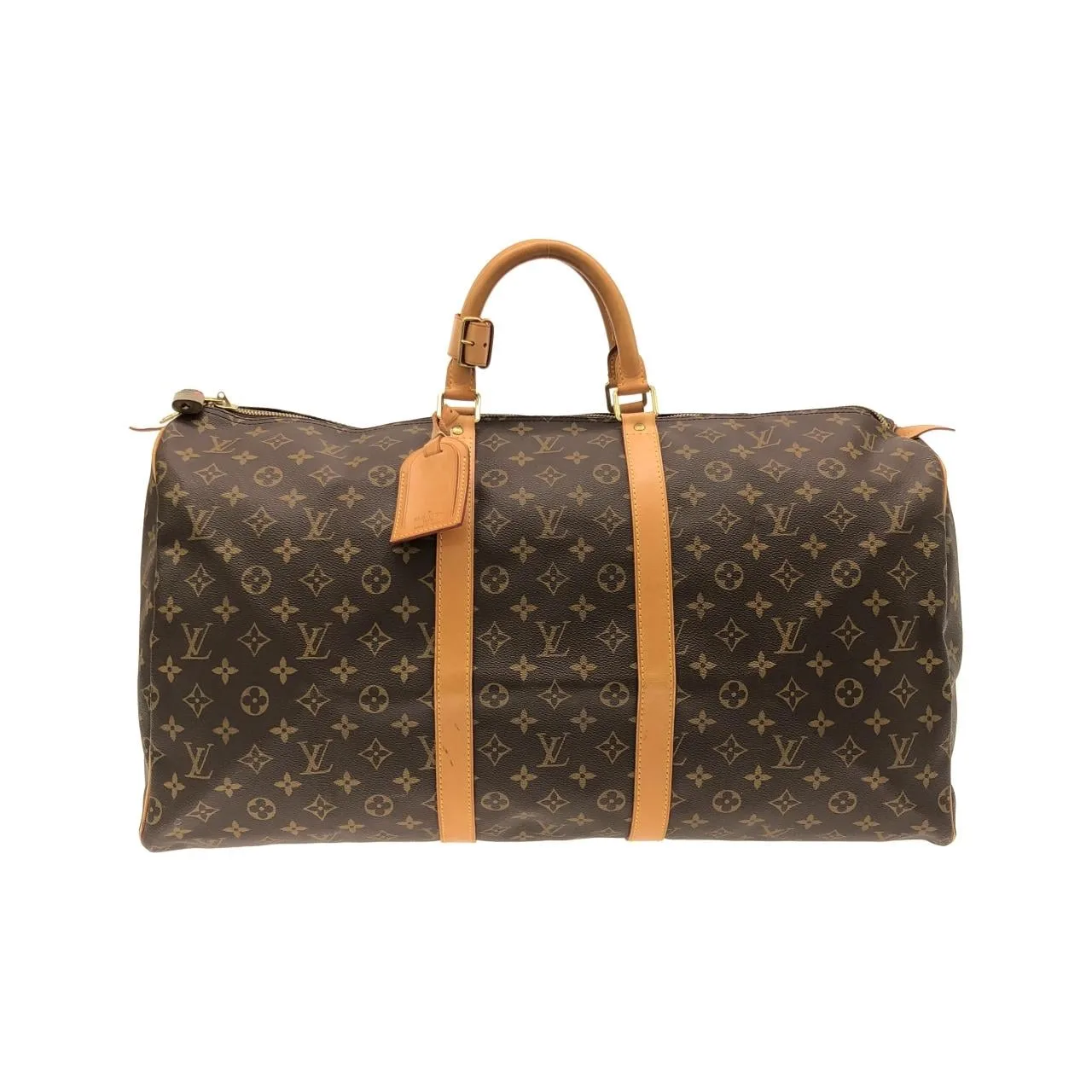 LOUIS VUITTON Keepall M41424 Boston Monogram Black