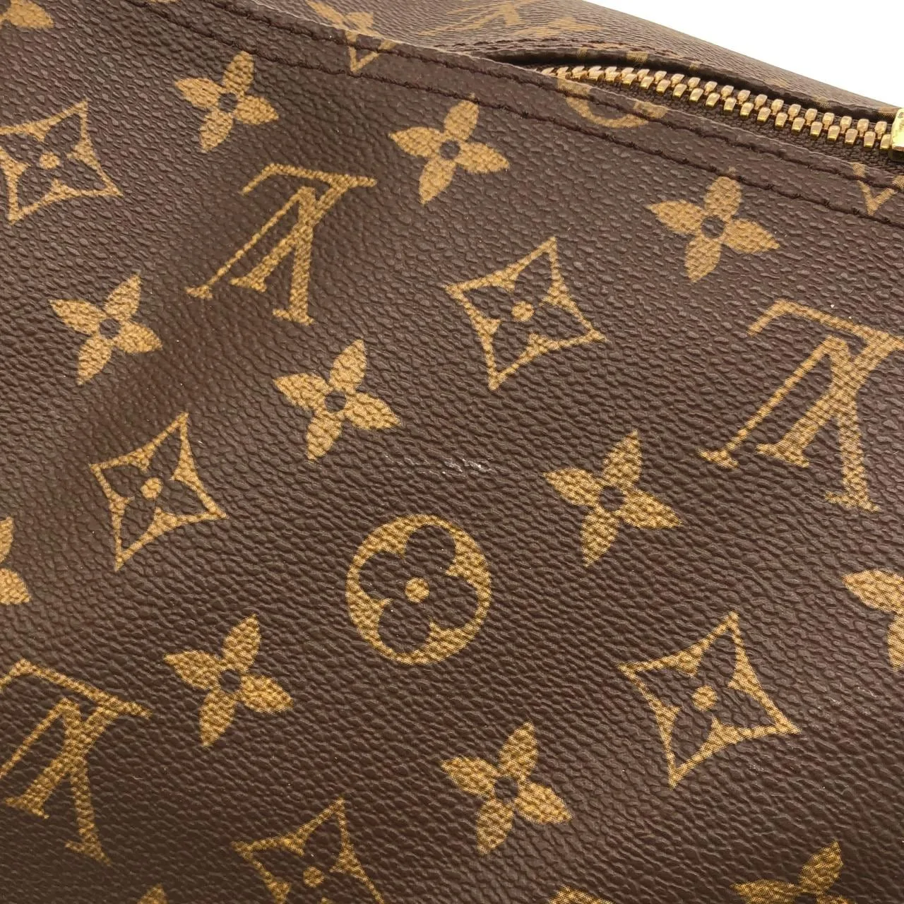 LOUIS VUITTON Keepall M41424 Boston Monogram Black Monogram - Thumbnail 4