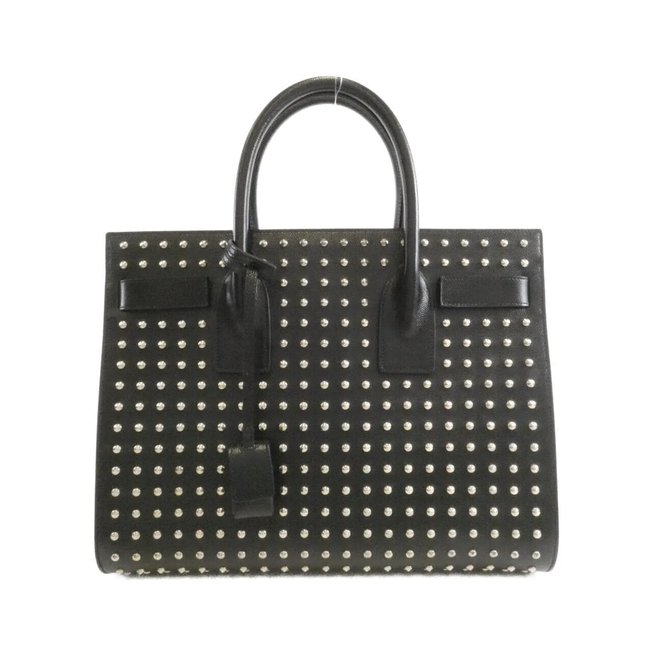 SAINT LAURENT Sac de Jour 355154 BOW52 Handbag Leather Black