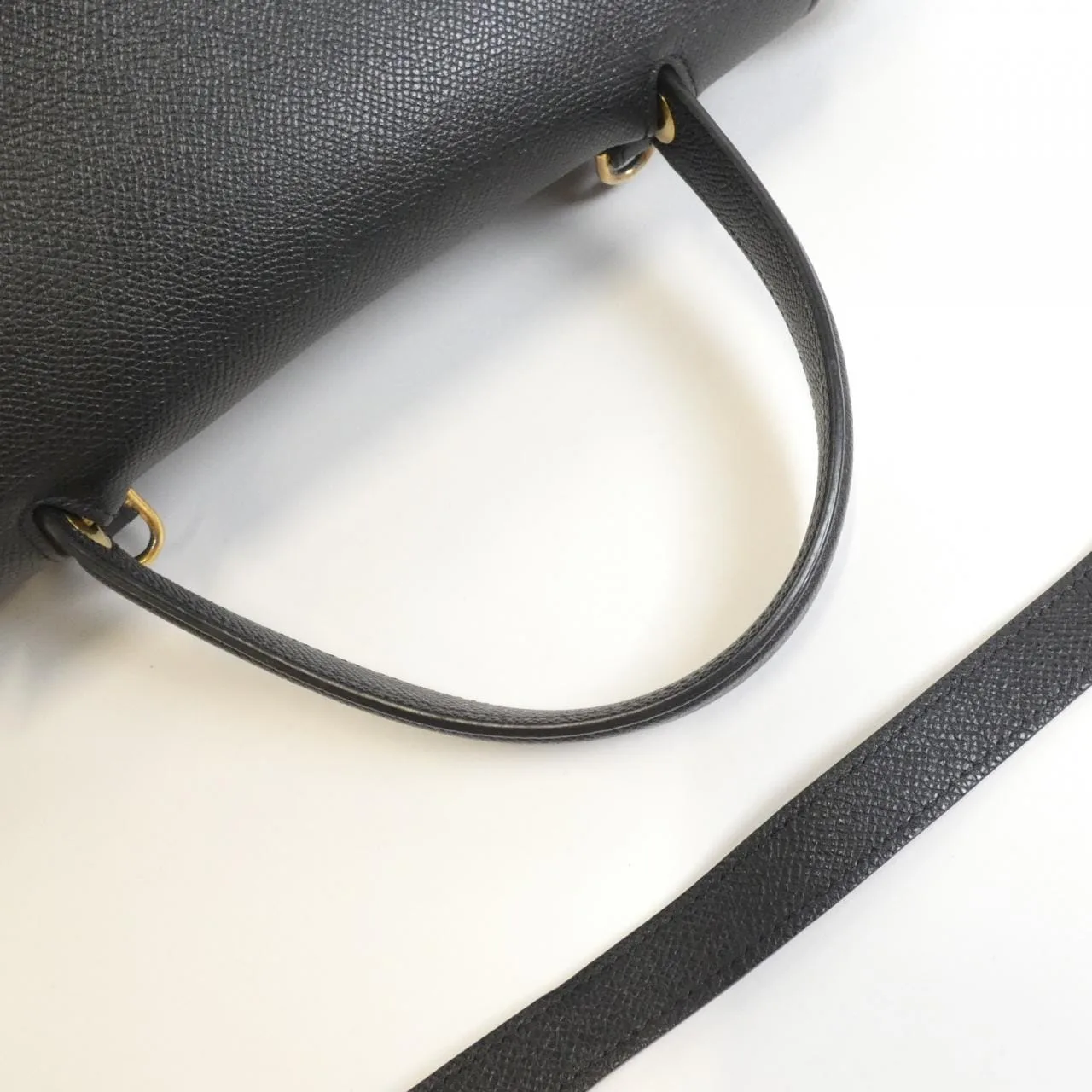 CELINE Cabas 176103ZVA Handbag Black Rank A - Thumbnail 5