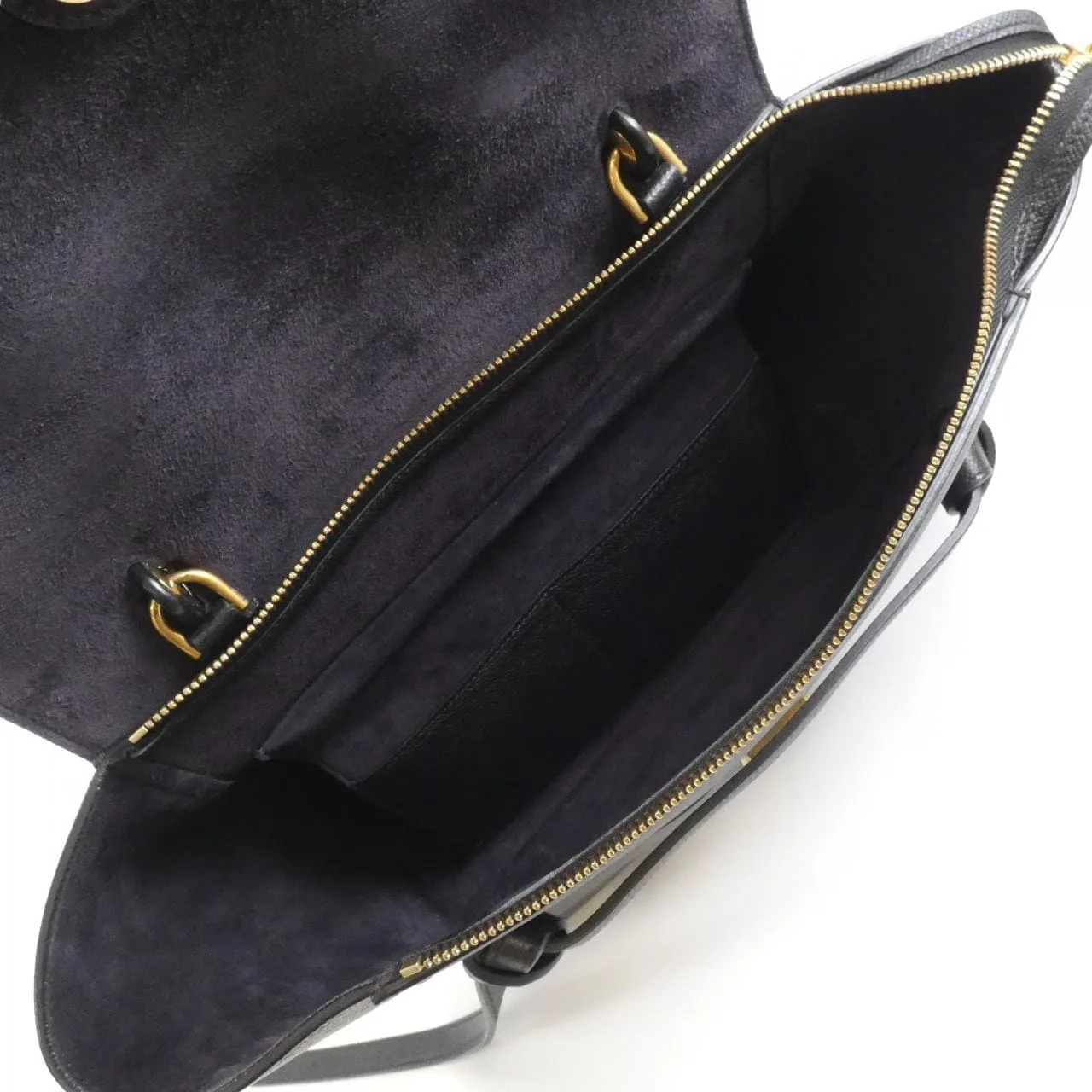 CELINE Cabas 176103ZVA Handbag Black Rank A - Thumbnail 6