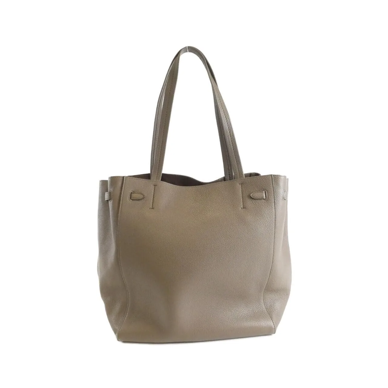 CELINE Cabas 176023TNI Handbag Taupe Rank A - Thumbnail 2