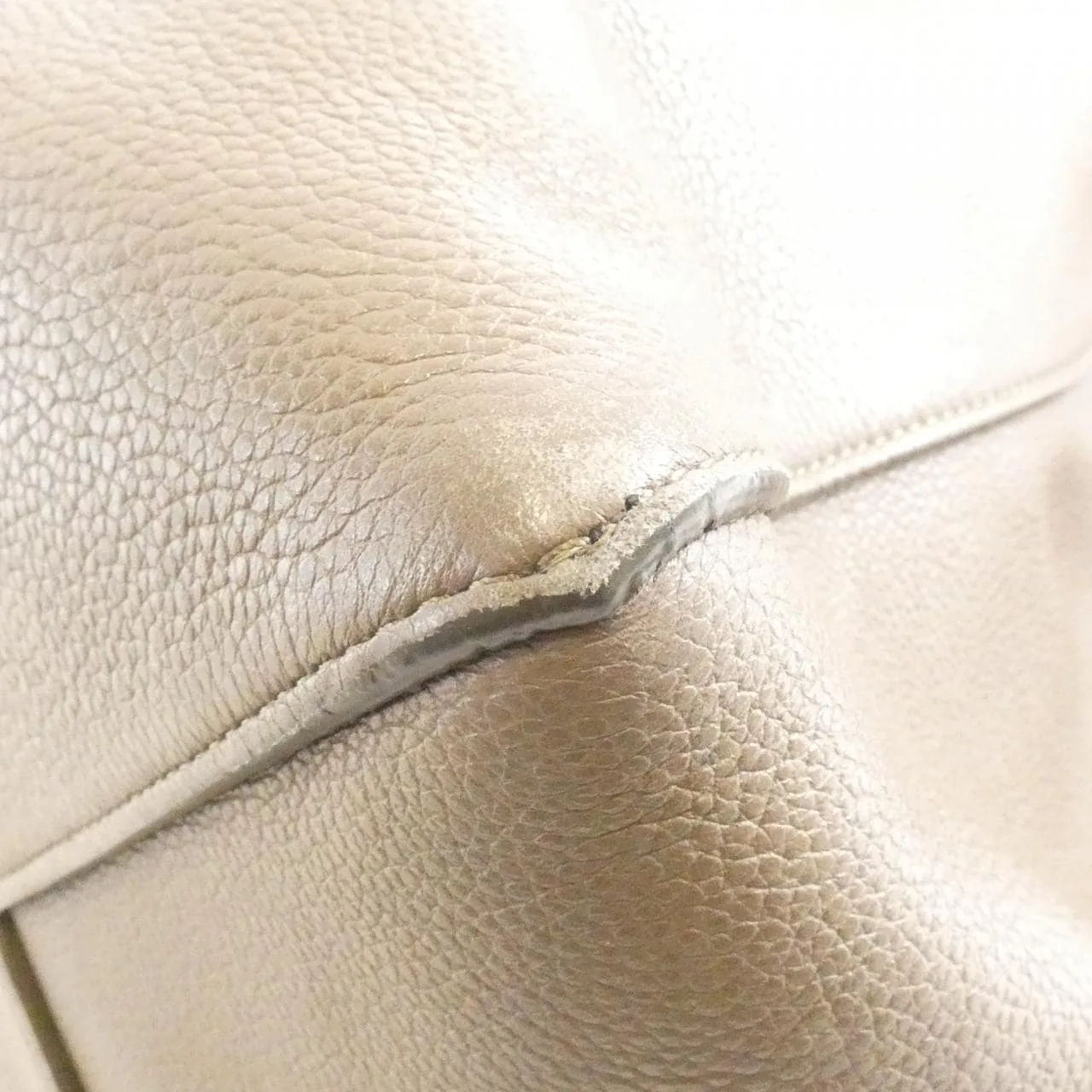 CELINE Cabas 176023TNI Handbag Taupe Rank A - Thumbnail 3