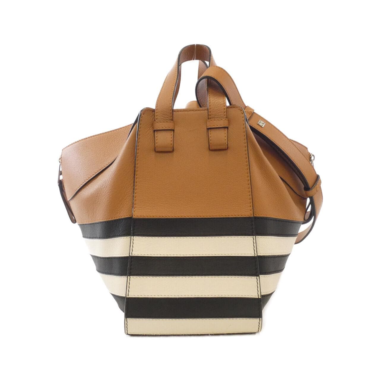 LOEWE Hammock 331 30 S35 Shoulder Bag Leather Black Leather Rank A - Thumbnail 2