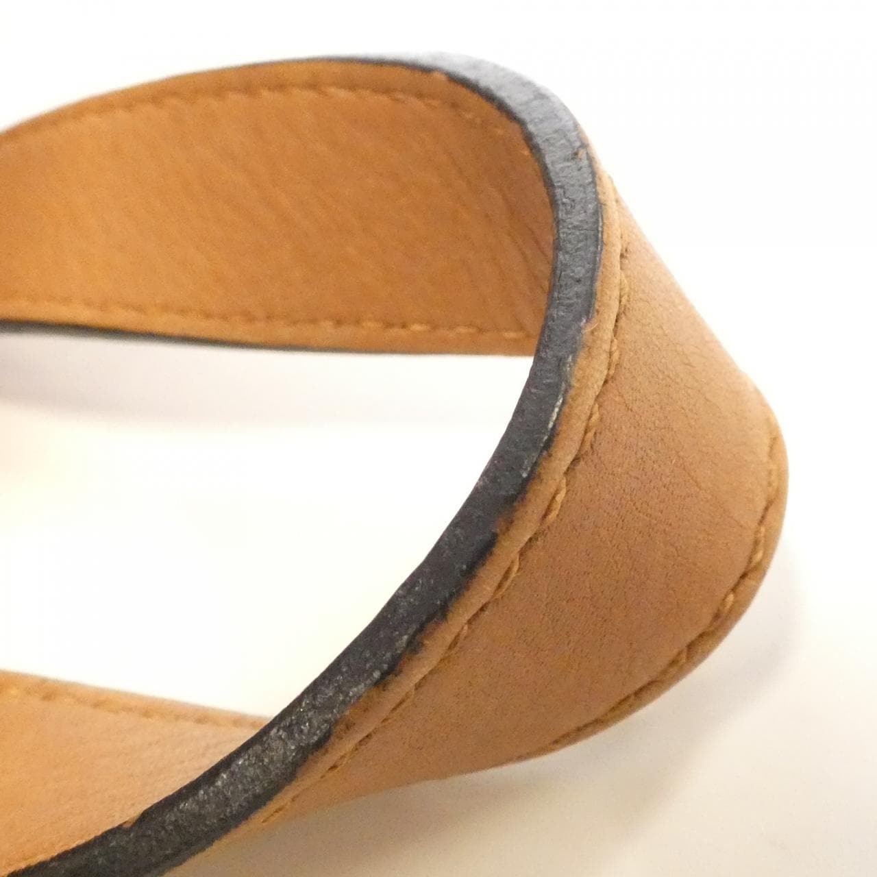 LOEWE Hammock 331 30 S35 Shoulder Bag Leather Black Leather Rank A - Thumbnail 8