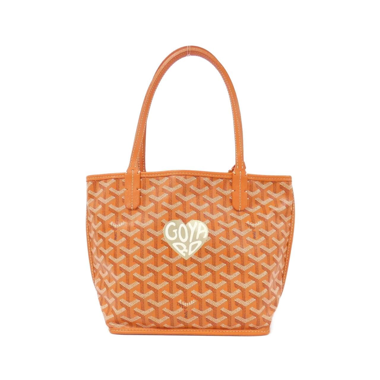 GOYARD Anjou Bag Canvas Orange