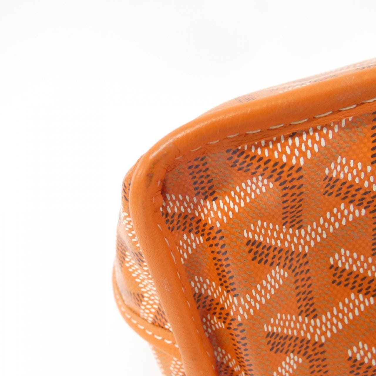 GOYARD Anjou Bag Canvas 橙色 帆布 中古品A - 縮圖 3