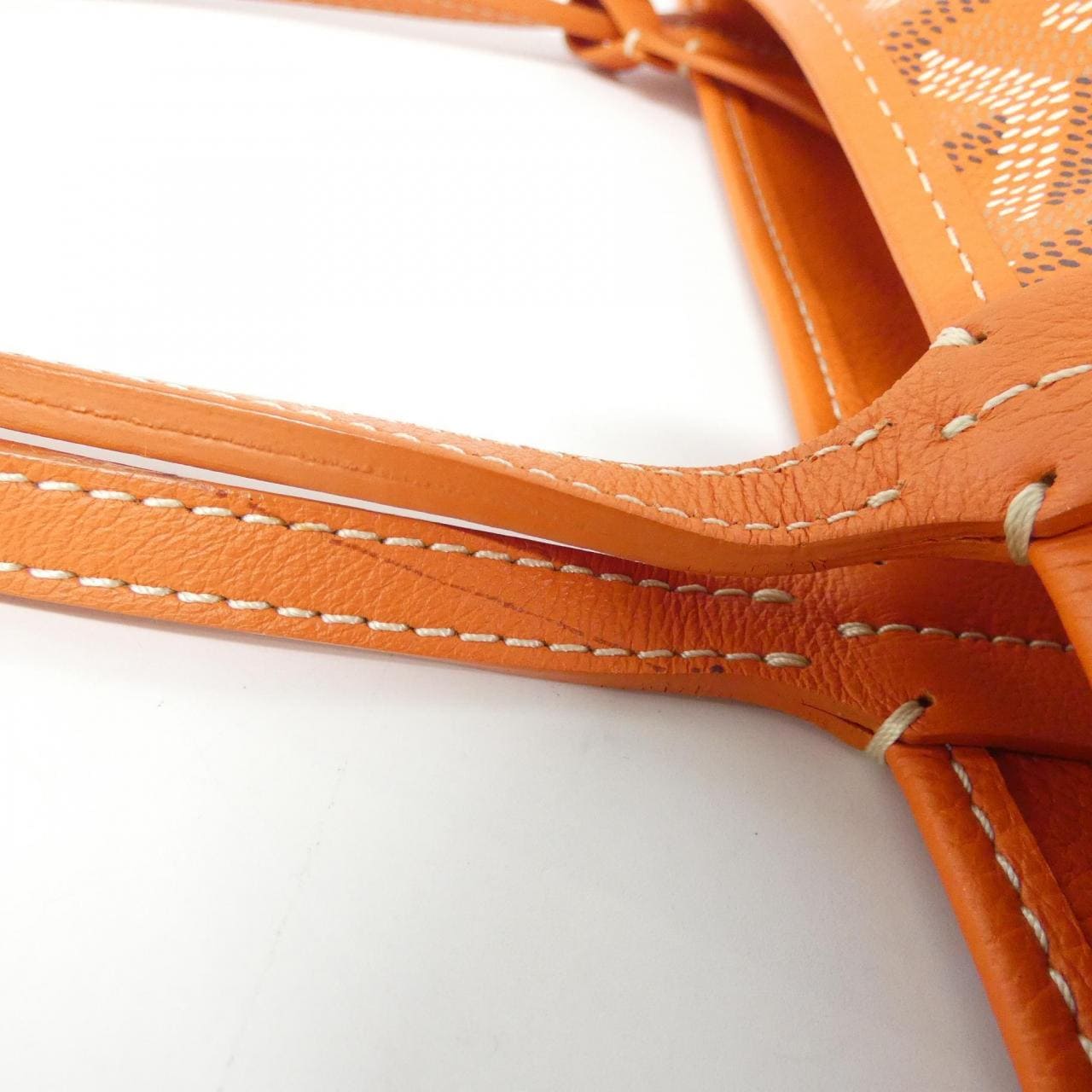 GOYARD Anjou Bag Canvas 橙色 帆布 中古品A - 縮圖 6