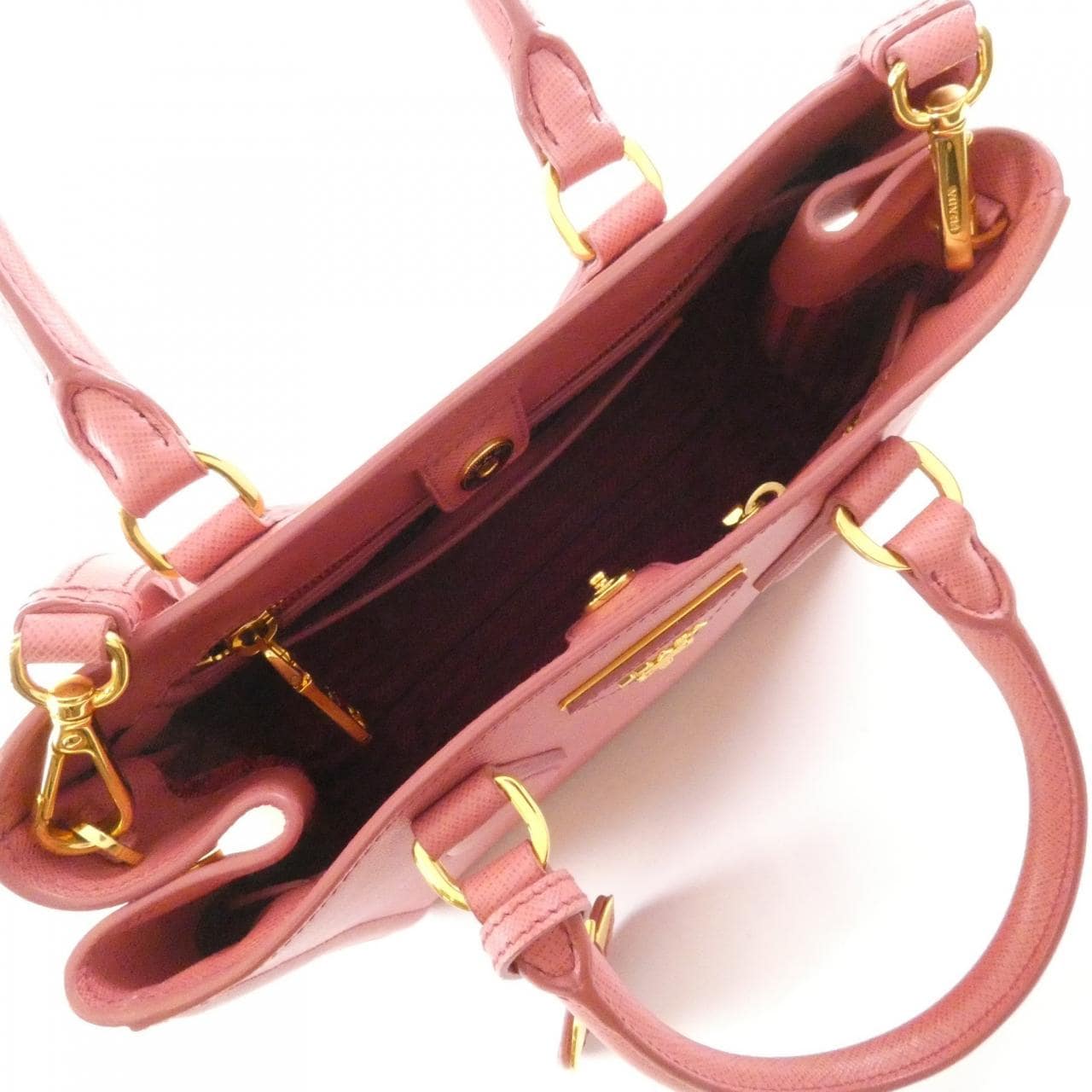 PRADA BN2608 Handbag 黑色 中古品A - 縮圖 7