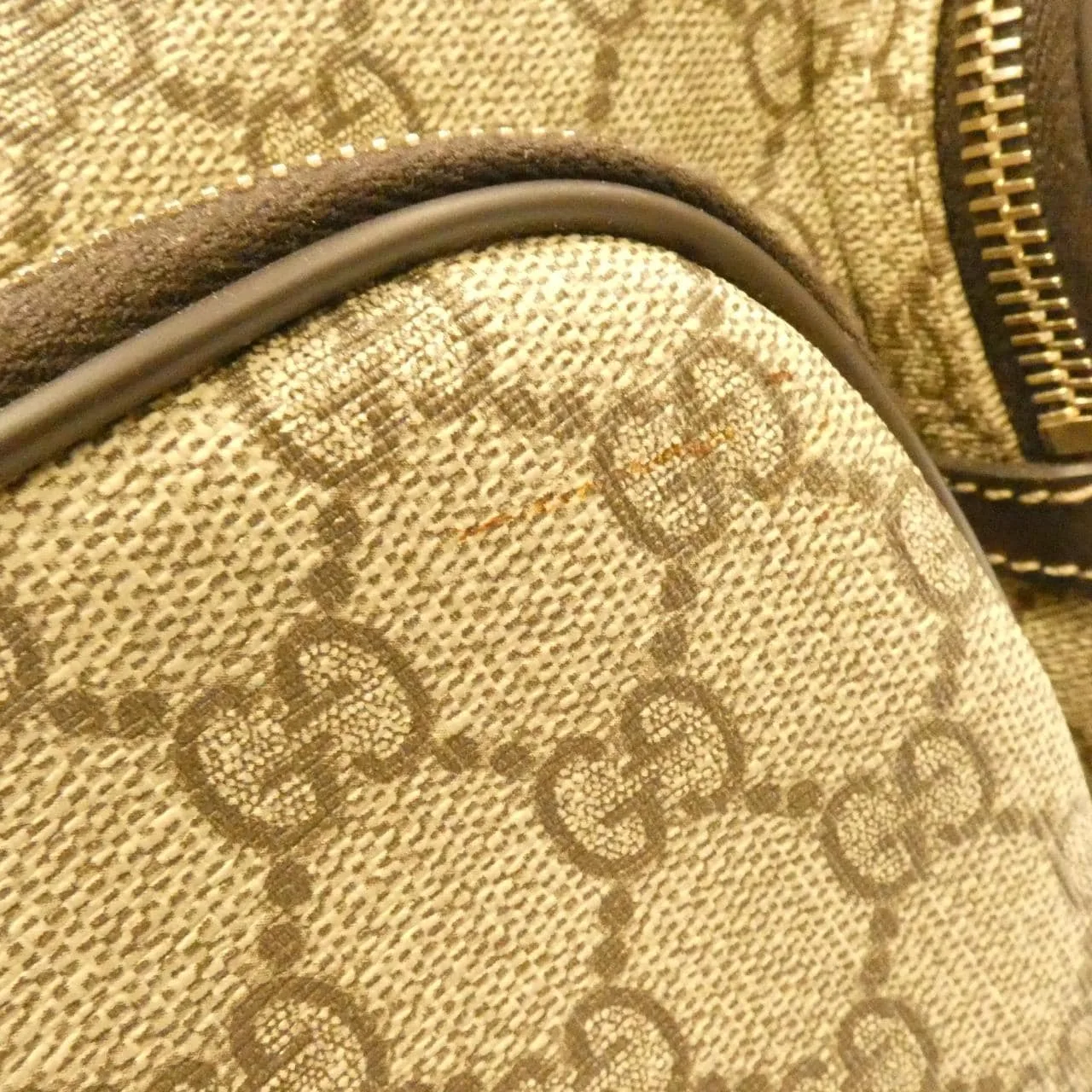 GUCCI 246881 KGDIG Shoulder Leather 黑色 皮革 中古品A - 縮圖 5