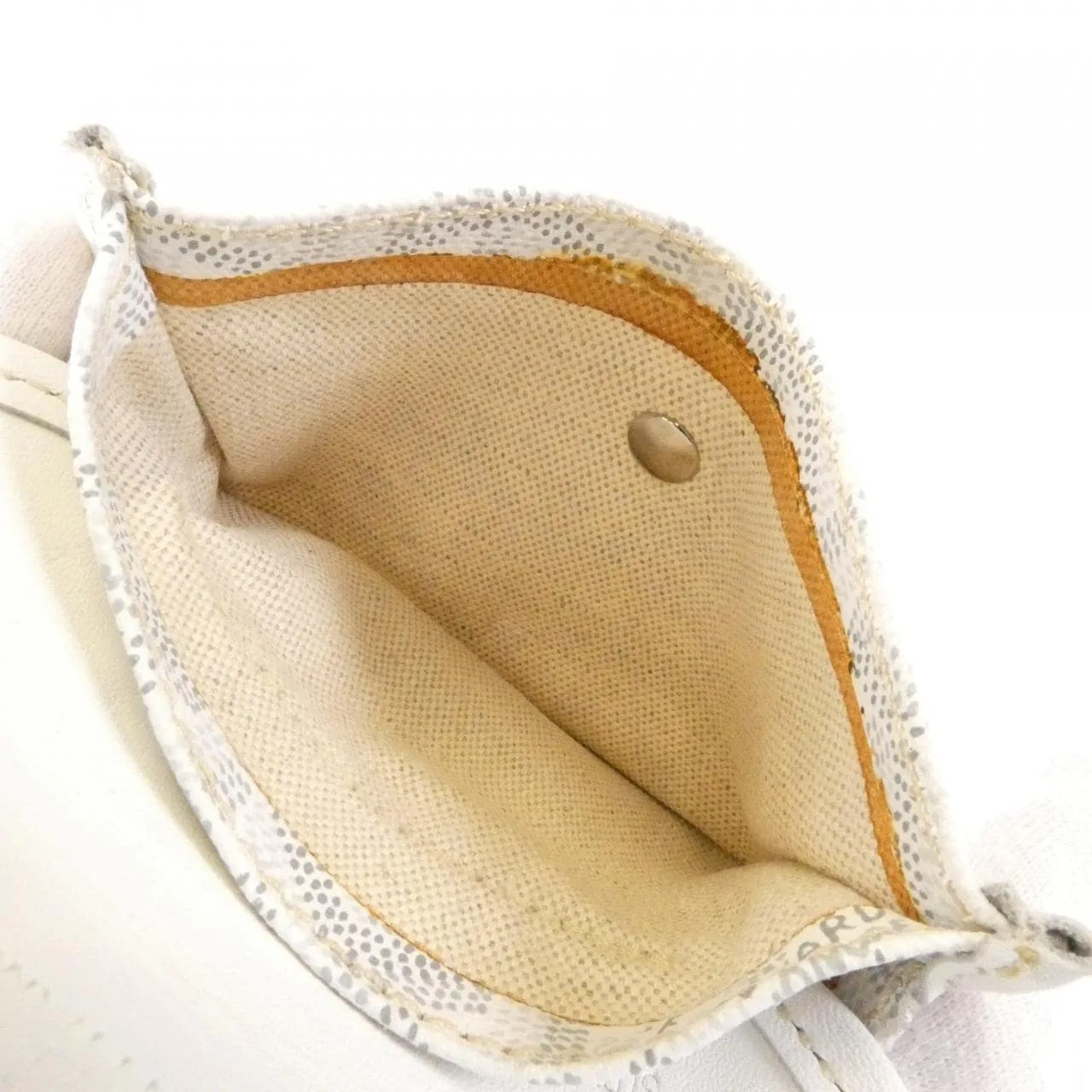 GOYARD Saint Louis AMA LOUIS JU Tote Canvas 白色 帆布 中古品B - 縮圖 10