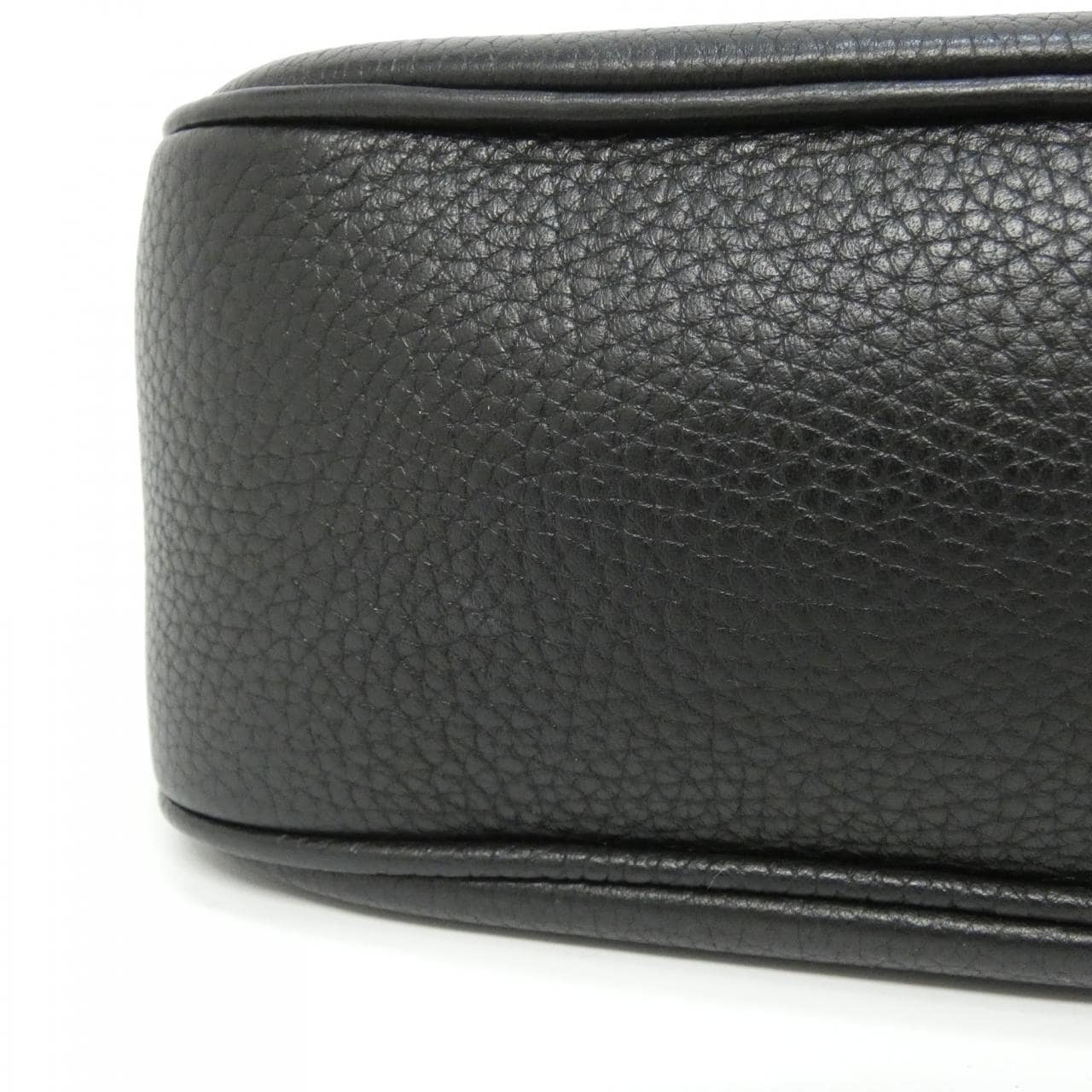 GUCCI Soho 308364 A7M0G Shoulder Bag Leather Black Leather - Thumbnail 3