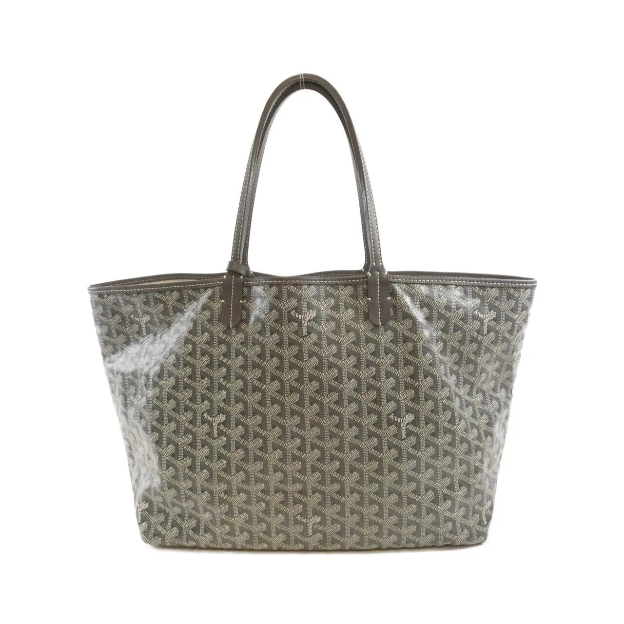 GOYARD Saint Louis AMA LOUIS PM Tote Canvas Grey