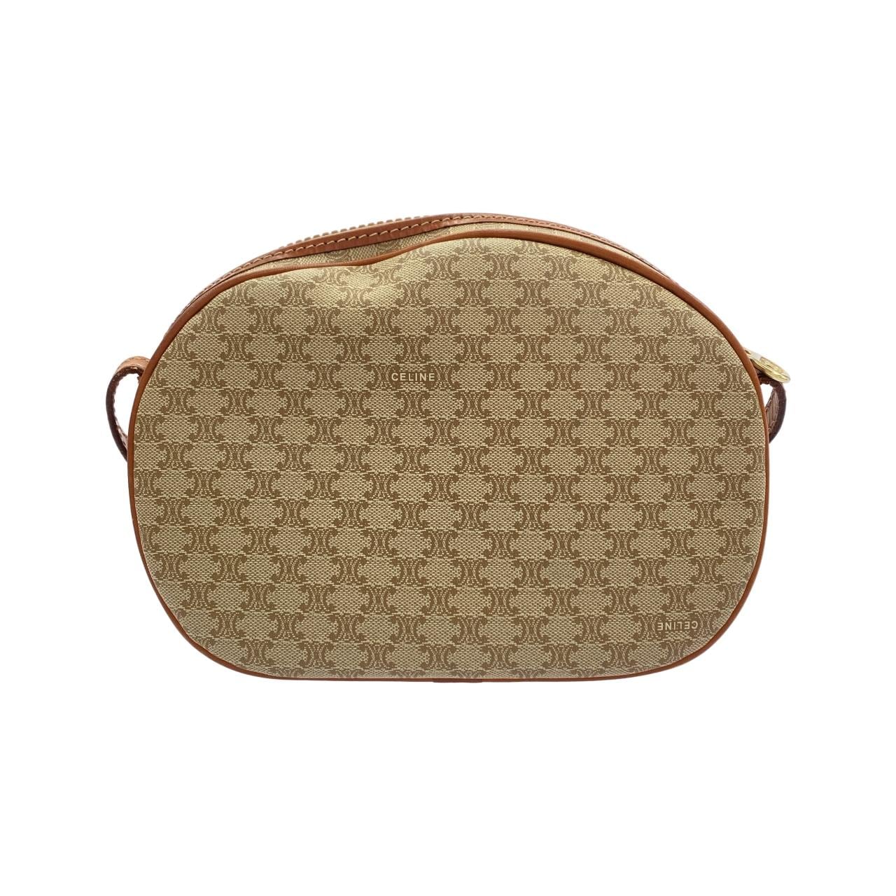 CELINE Shoulder Canvas Beige Canvas - Thumbnail 2