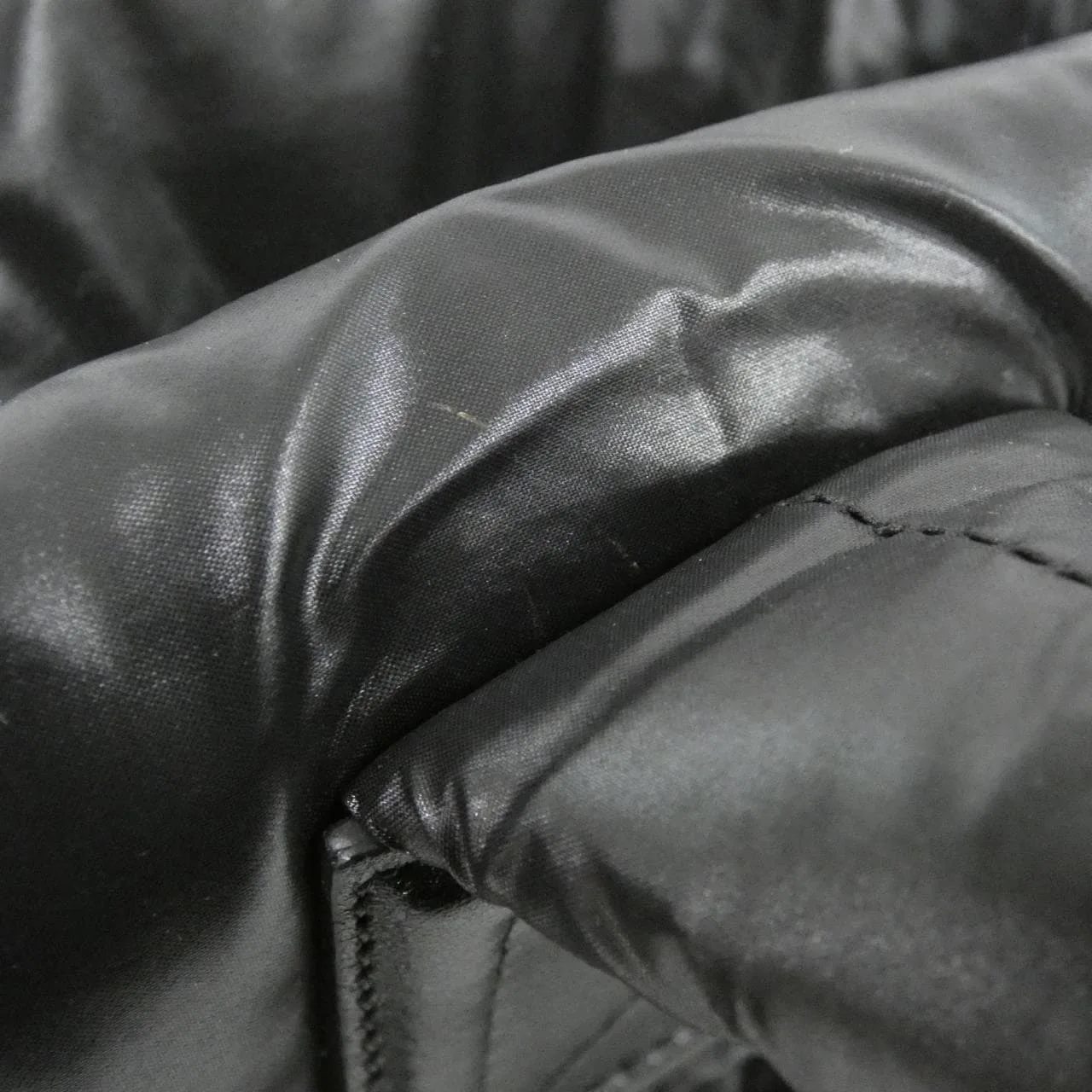 CHANEL Deauville 48610 Handbag Nylon Black Nylon - Thumbnail 7