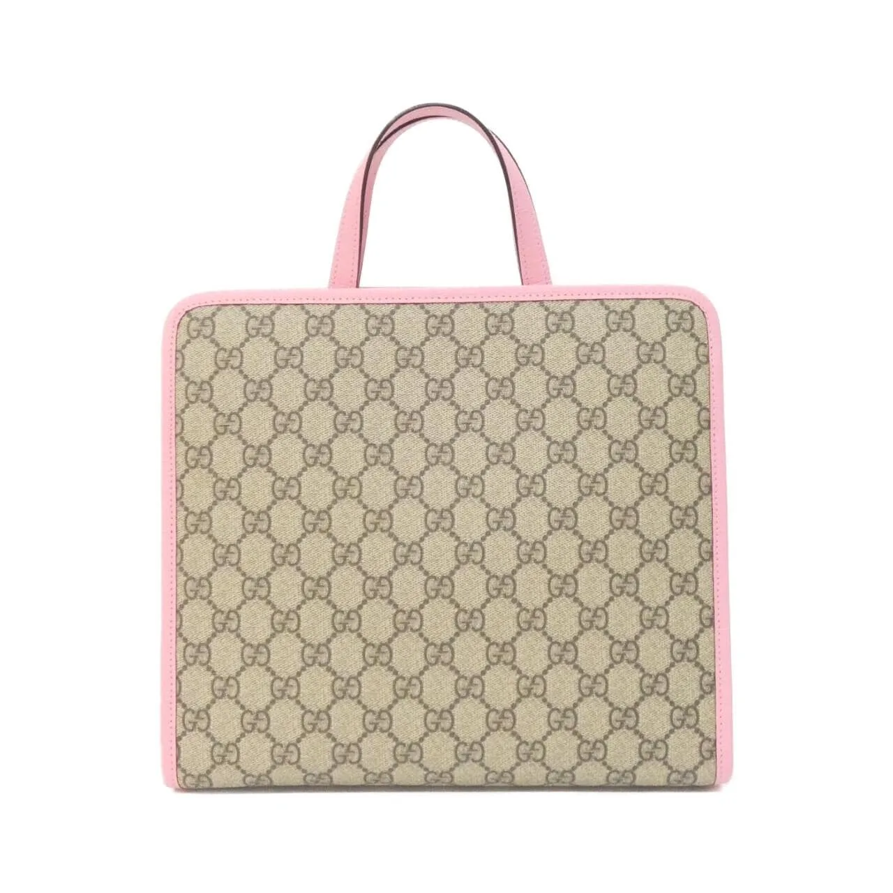GUCCI 630589 9U8RN Handbag Canvas Beige Canvas Rank A - Thumbnail 2