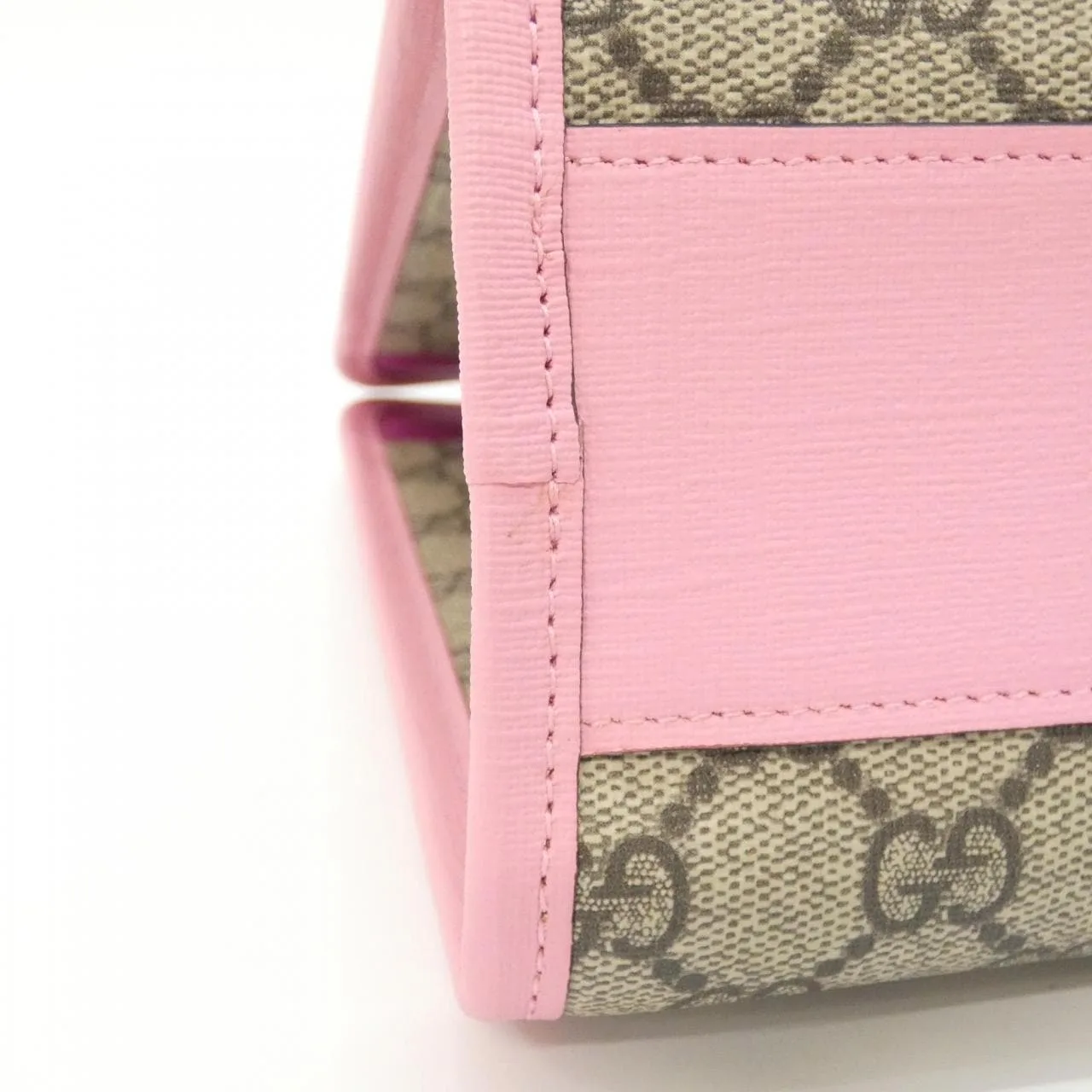 GUCCI 630589 9U8RN Handbag Canvas Beige Canvas Rank A - Thumbnail 3