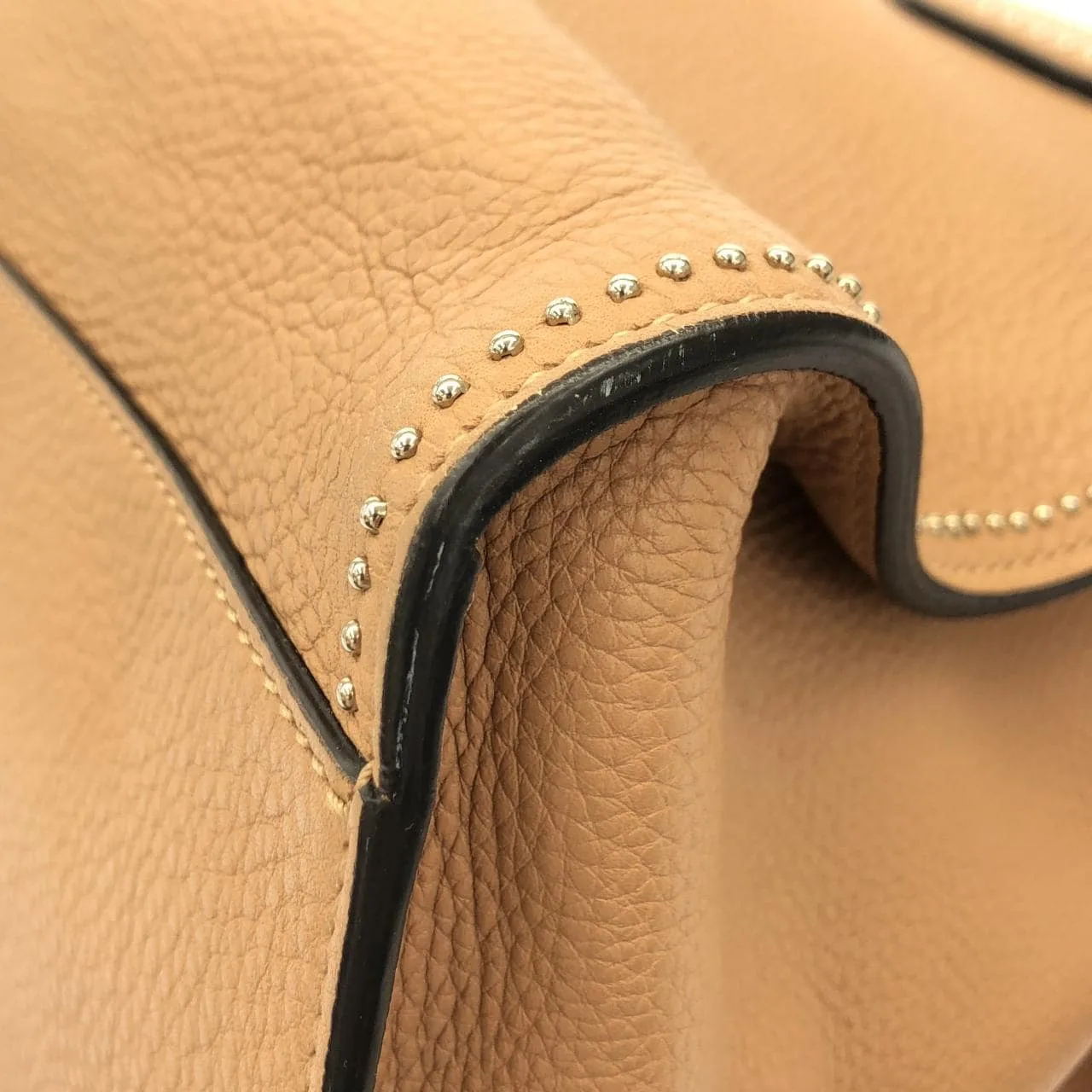 GUCCI Bamboo Daily 370822 A88EN Handbag Leather Black Leather - Thumbnail 3