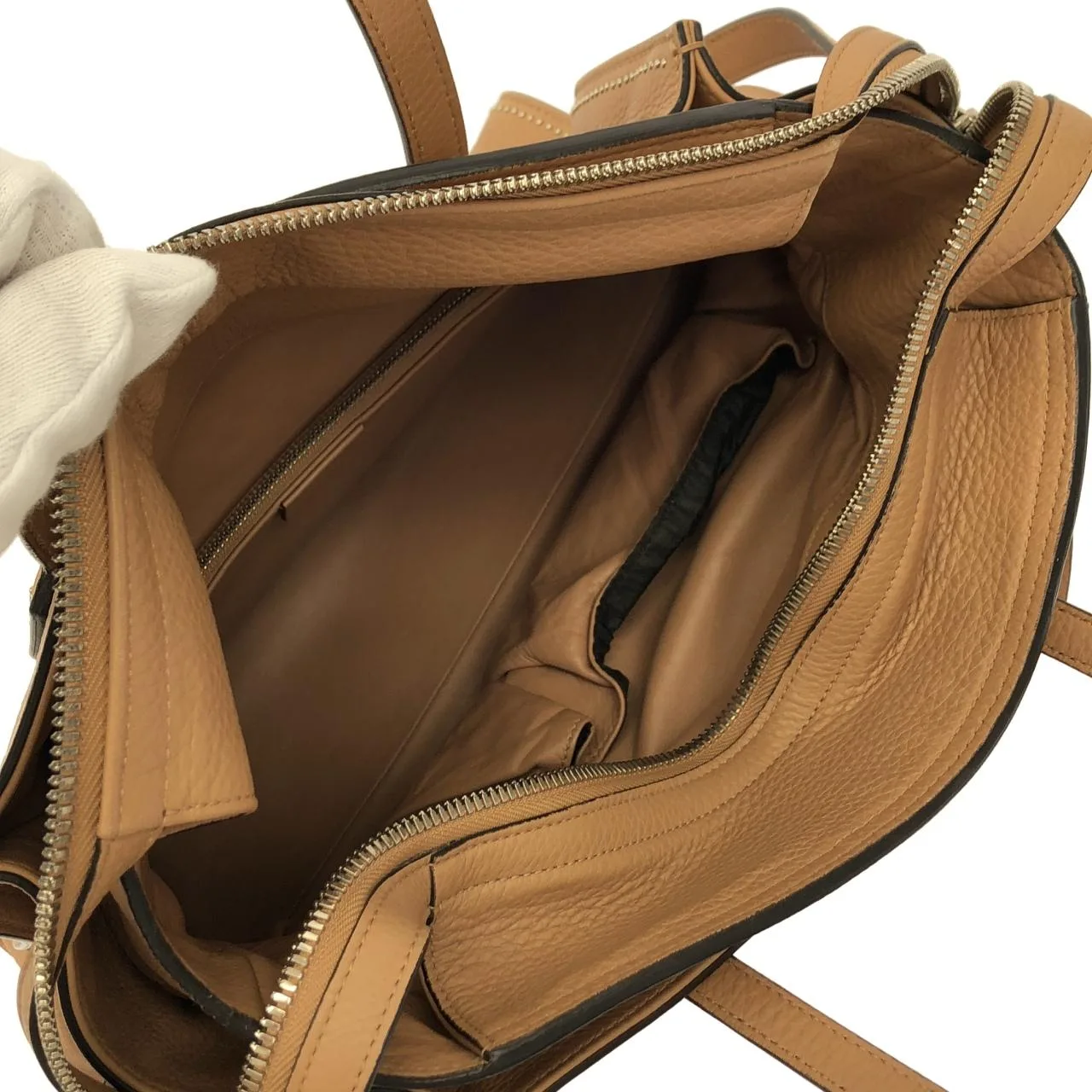 GUCCI Bamboo Daily 370822 A88EN Handbag Leather Black Leather - Thumbnail 9