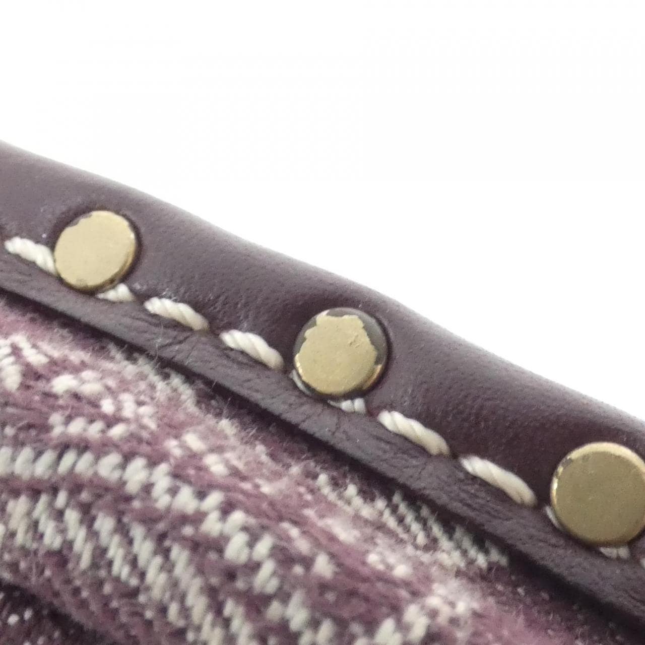 CELINE Belt Bag Canvas 酒紅色 帆布 中古品A - 縮圖 4