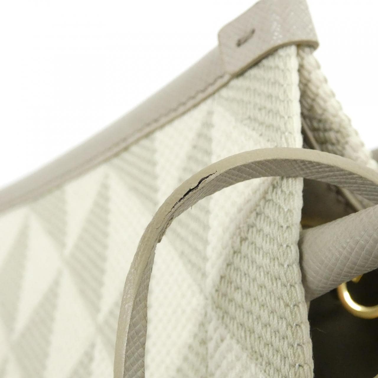 PRADA 1BA355 Shoulder Bag Grey - Thumbnail 6